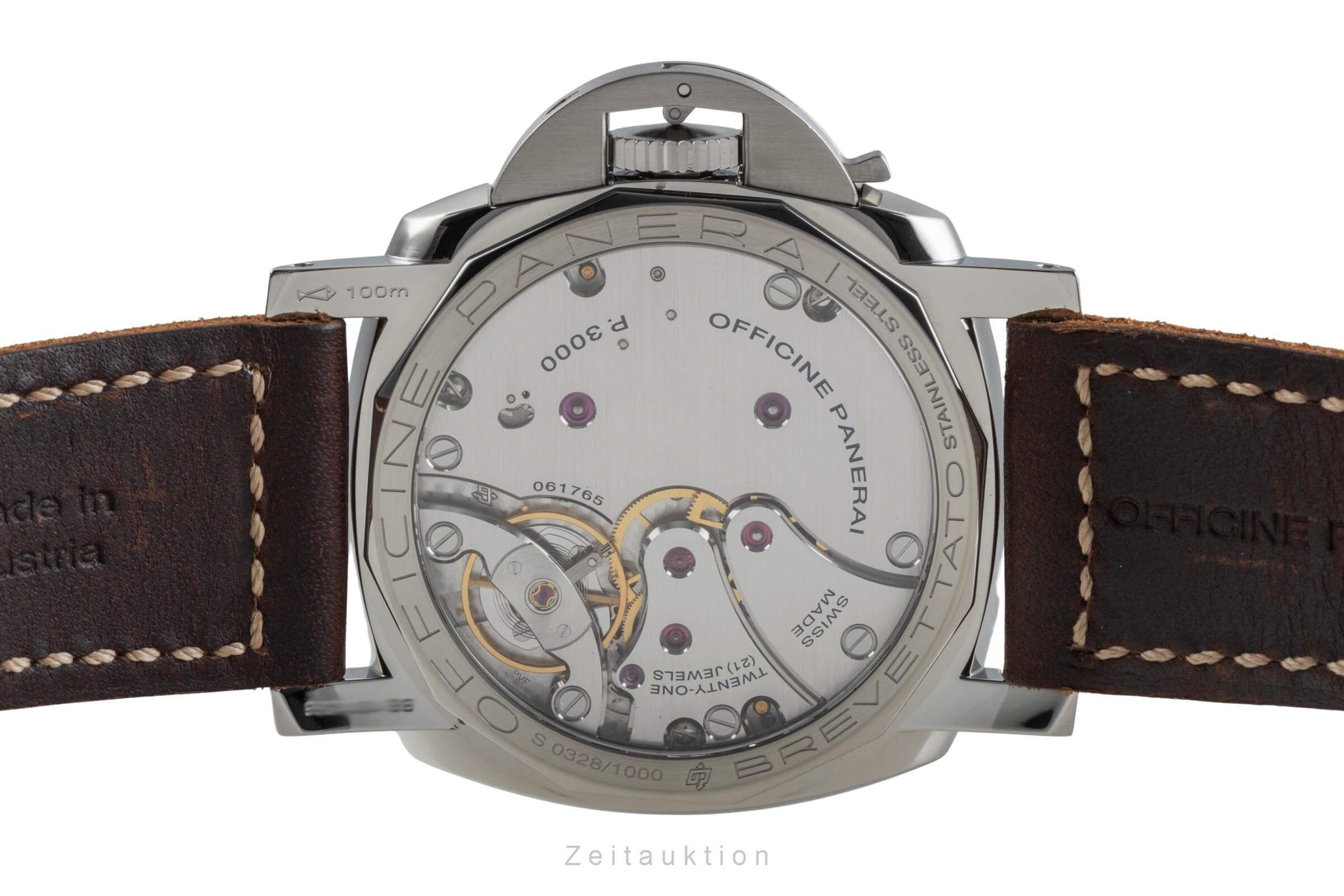 Panerai Luminor  acciaio carica manuale orologio da uomo PAM00663 LP: 10400EUR  [2501676]