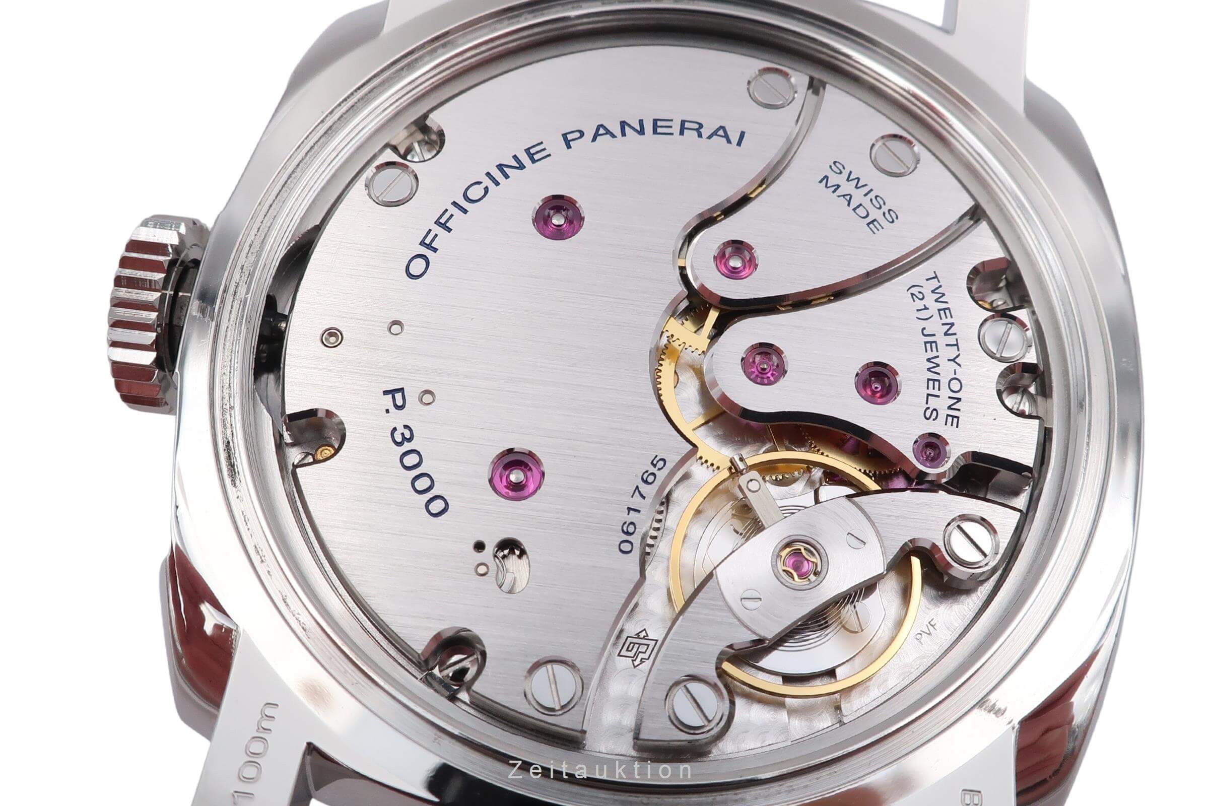 Panerai Luminor  acciaio carica manuale orologio da uomo PAM00663 LP: 10400EUR  [2501676]