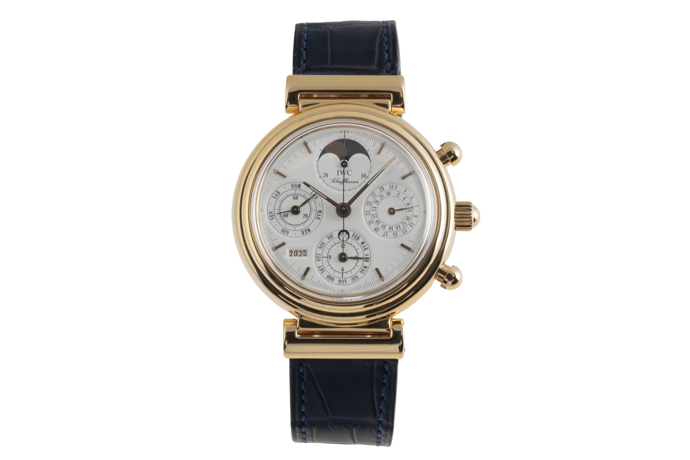 IWC Da Vinci cronografo oro 18 ct automatismo orologio da uomo IW375002  [2501679]