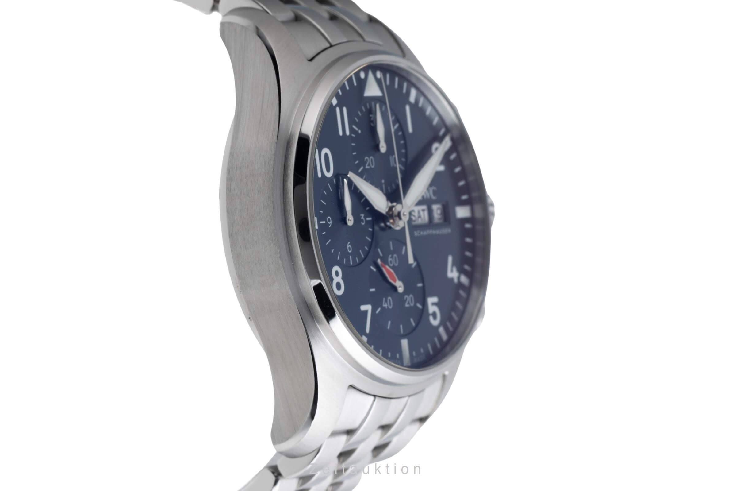 IWC Fliegerchronograph cronografo acciaio automatismo orologio da uomo IW388102 LP: 8600EUR  [2501685]