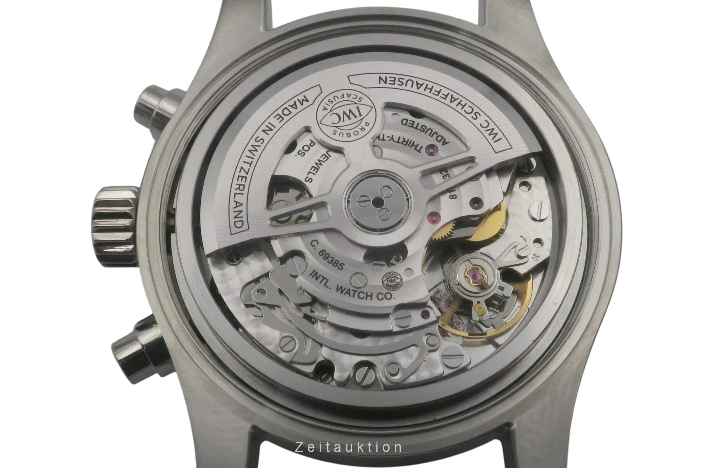 IWC Fliegerchronograph cronografo acciaio automatismo orologio da uomo IW388102 LP: 8600EUR  [2501685]