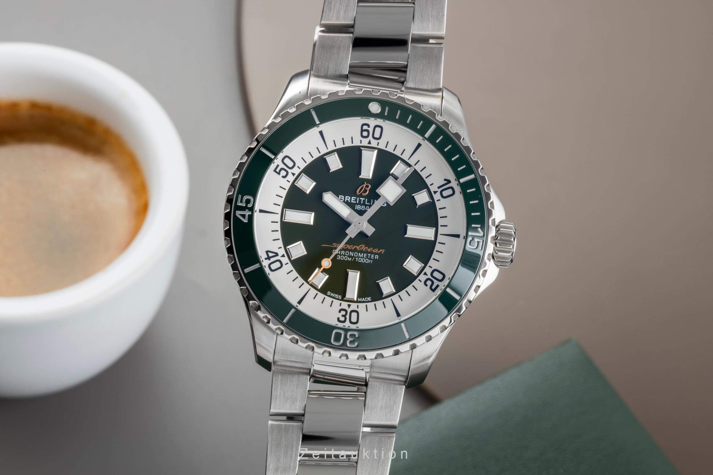 Breitling Superocean acciaio automatismo orologio da uomo A17376A31L1A1 LP: 5350EUR  [2501689]