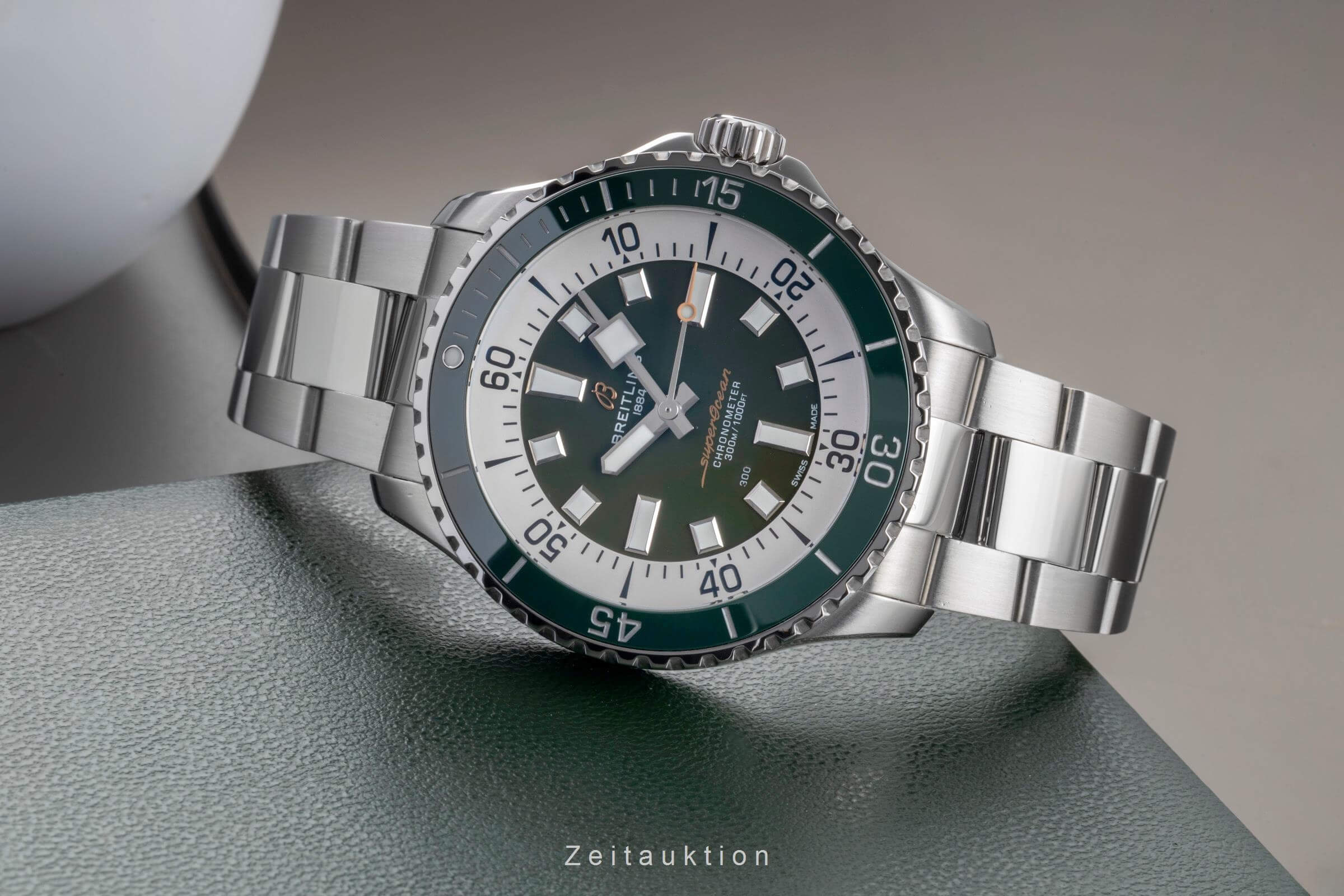 Breitling Superocean acciaio automatismo orologio da uomo A17376A31L1A1 LP: 5350EUR  [2501689]