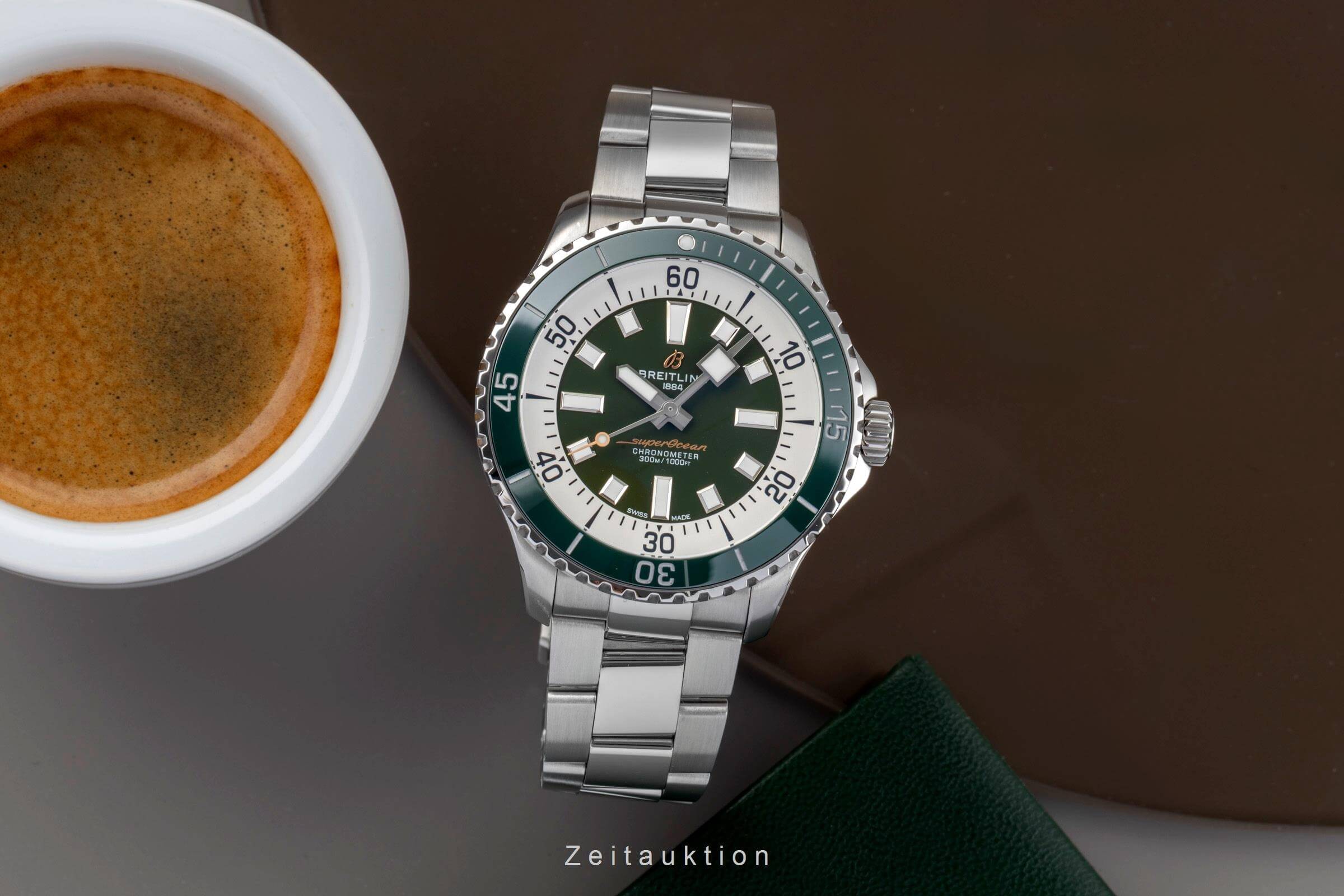 Breitling Superocean acciaio automatismo orologio da uomo A17376A31L1A1 LP: 5350EUR  [2501689]