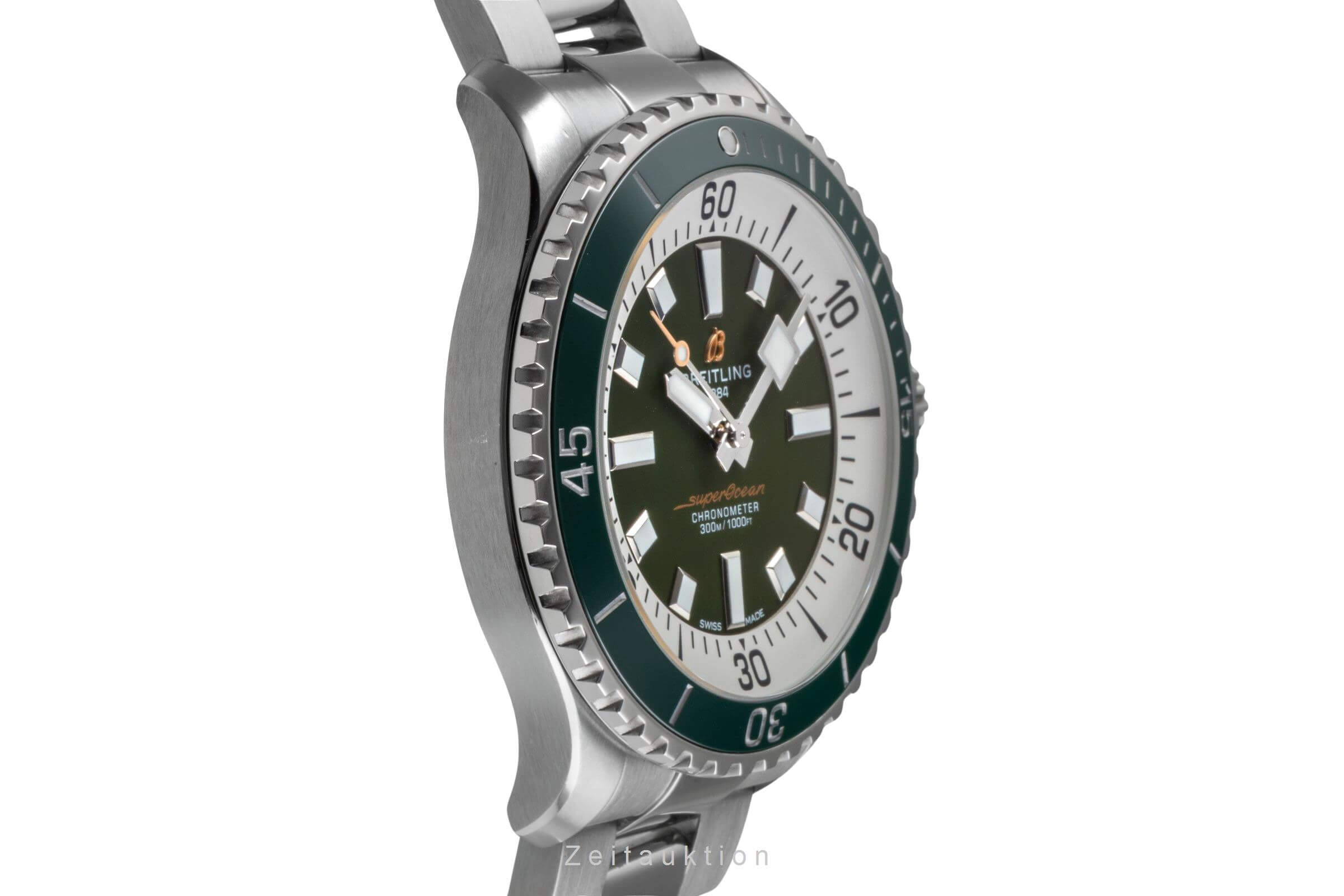 Breitling Superocean acciaio automatismo orologio da uomo A17376A31L1A1 LP: 5350EUR  [2501689]