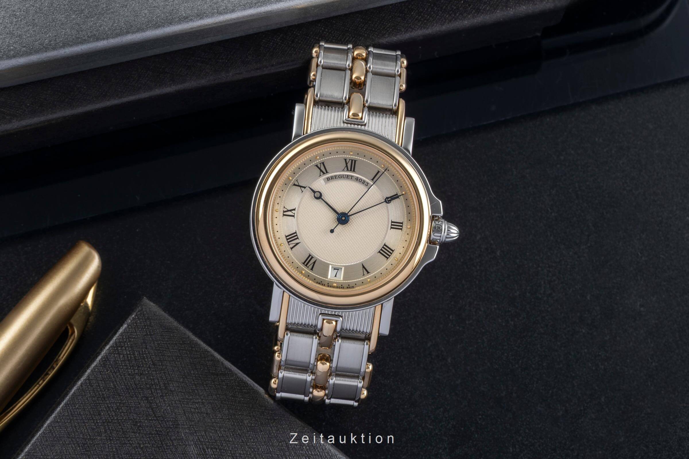 Breguet Marine Stahl / Gold Automatik Herrenuhr Ref. 3400SA/12/X90  [2501691]