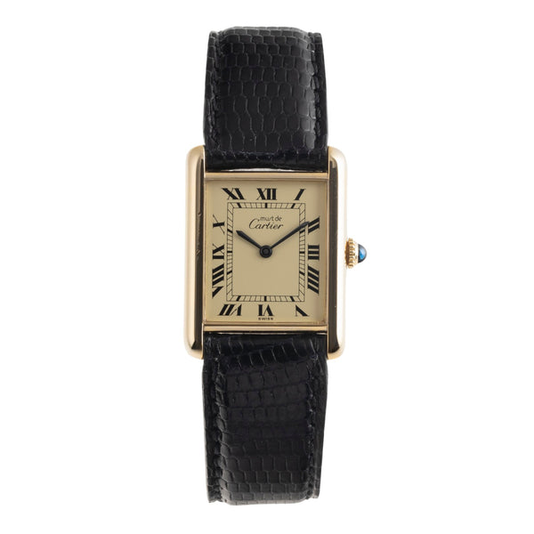 Cartier Vermeil silver-gilt manual winding unisex  [2501692]