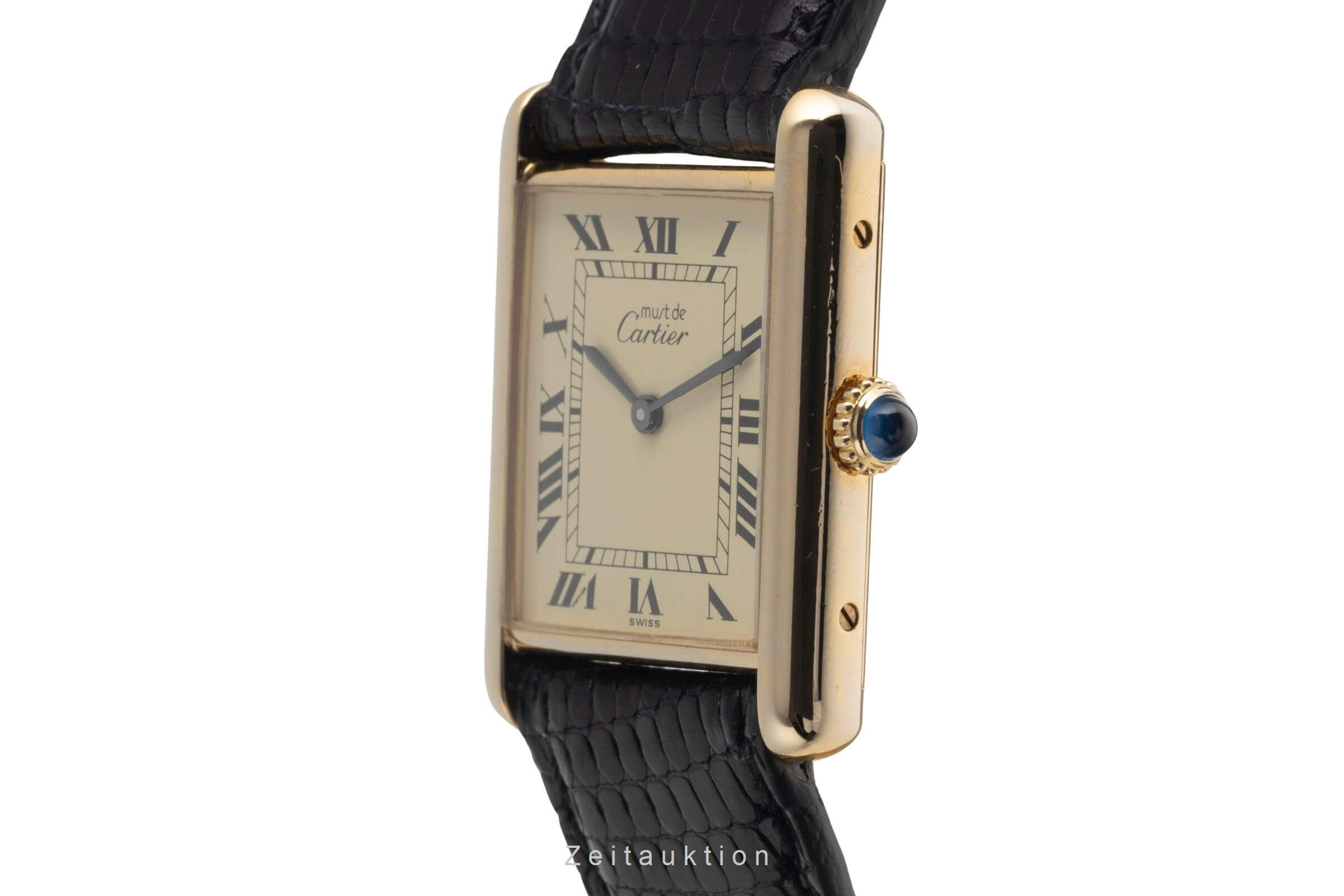 Cartier Vermeil silver-gilt manual winding unisex  [2501692]
