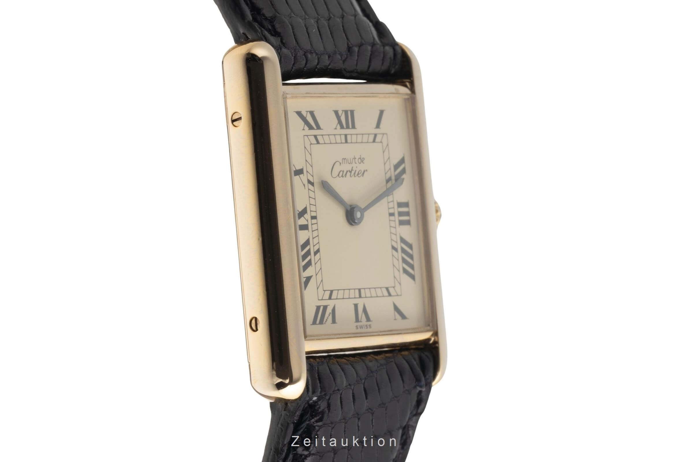 Cartier Vermeil silver-gilt manual winding unisex  [2501692]