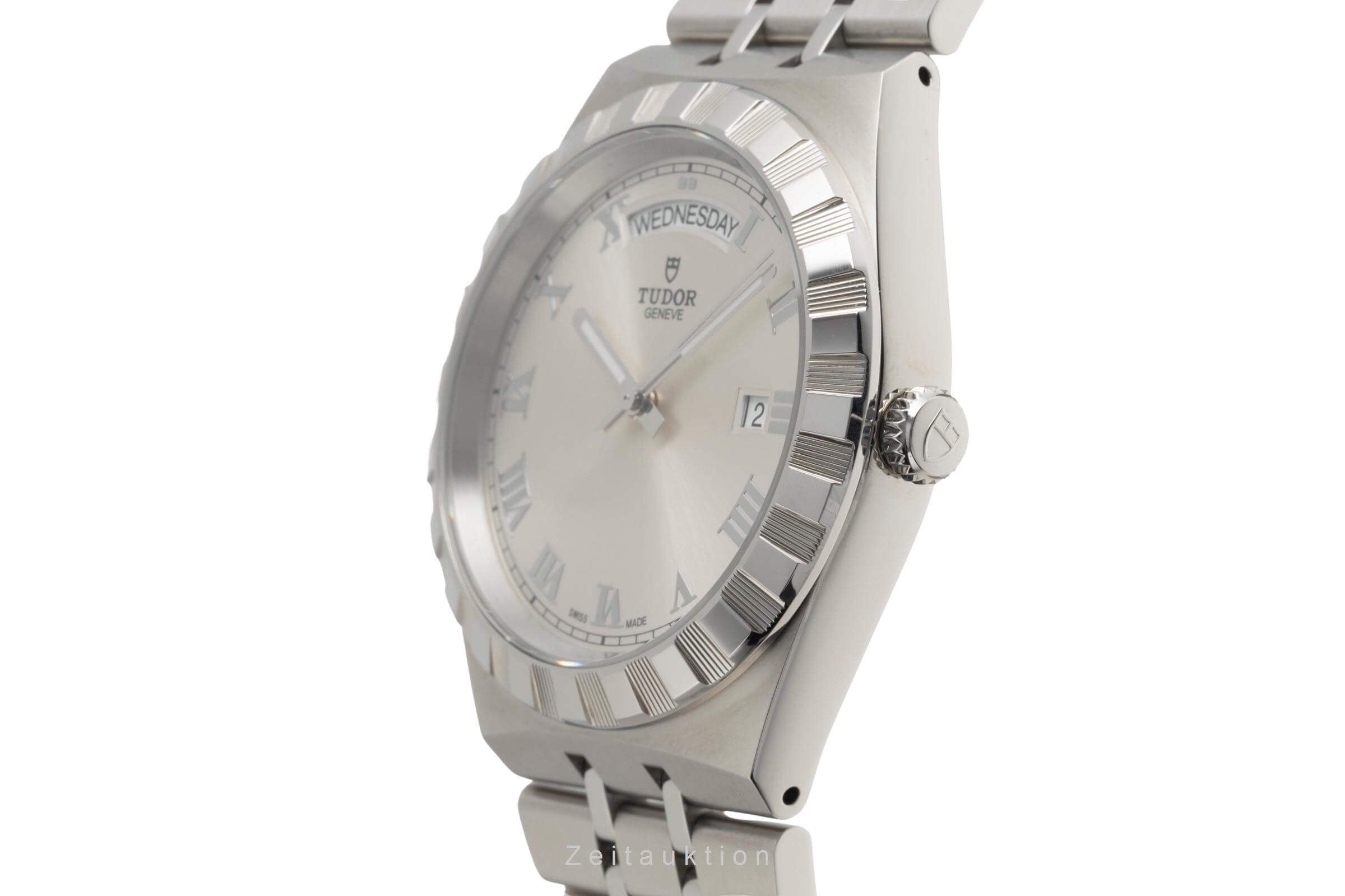 Tudor Royal 41 Automatik Edelstahl Herrenuhr Ref. 28600 Box & Papiere 2024 [2501696]