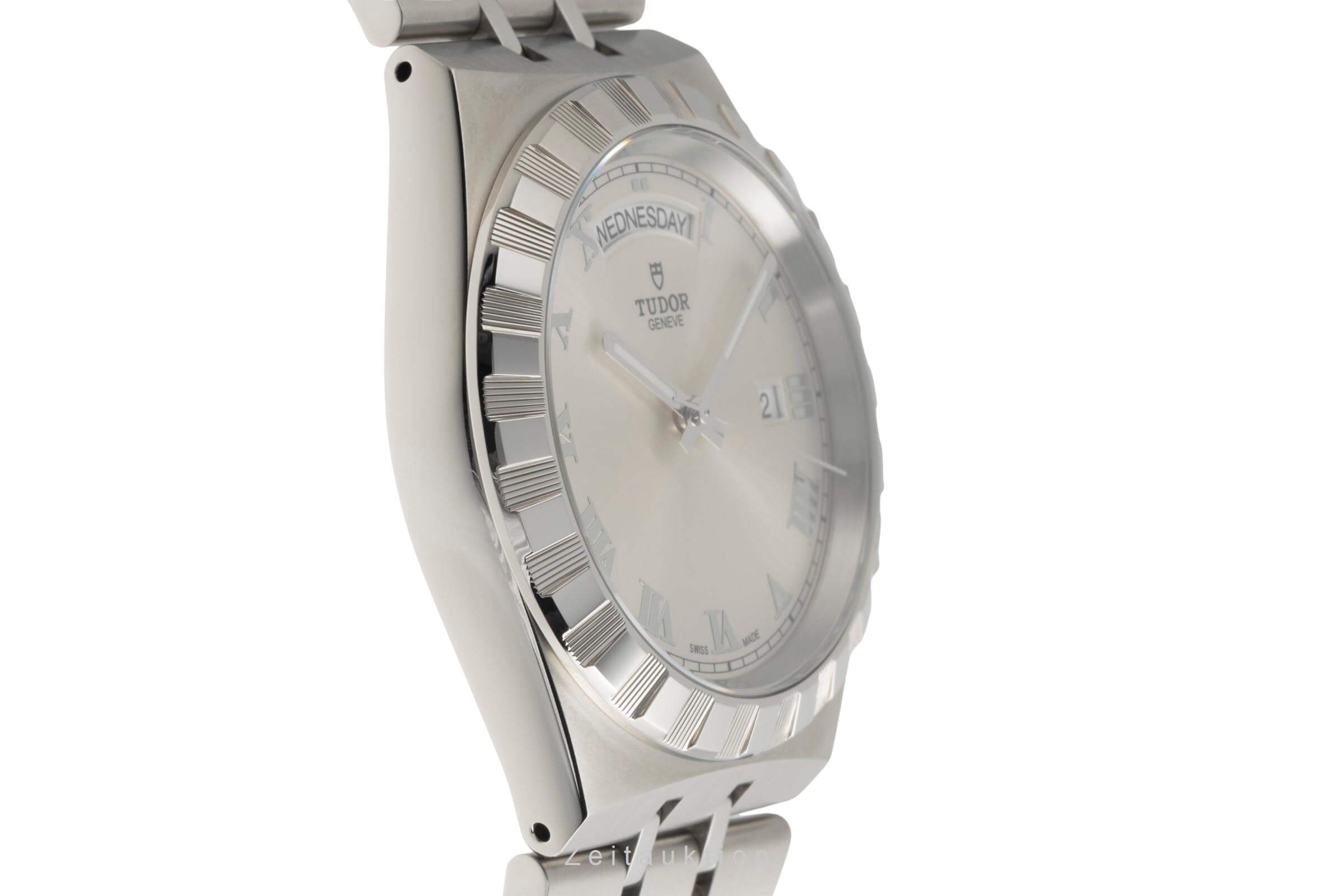 Tudor Royal 41 Automatik Edelstahl Herrenuhr Ref. 28600 Box & Papiere 2024 [2501696]