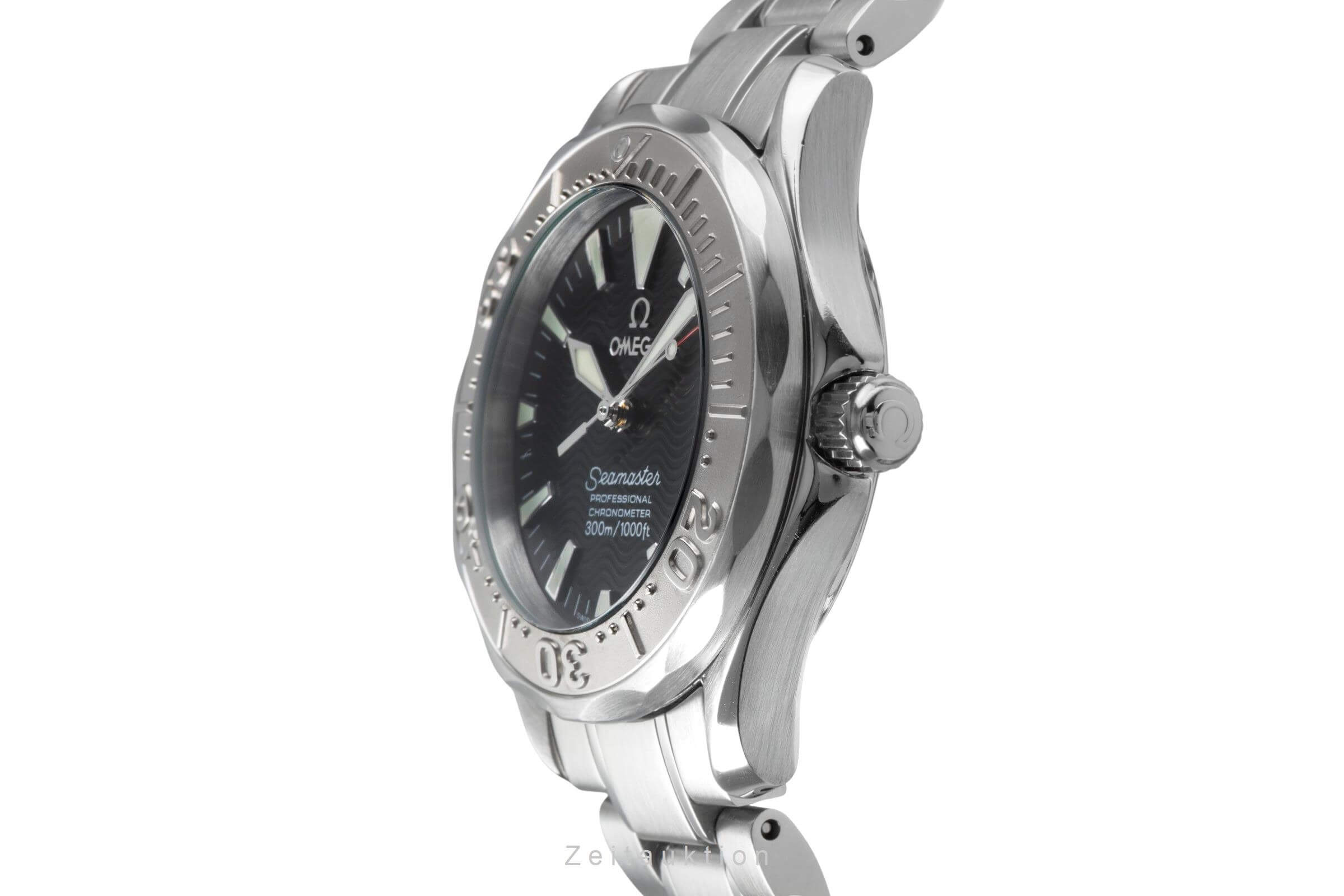 Omega Seamaster acciaio / oro bianco automatismo orologio da uomo 2236.50.00  [2501702]