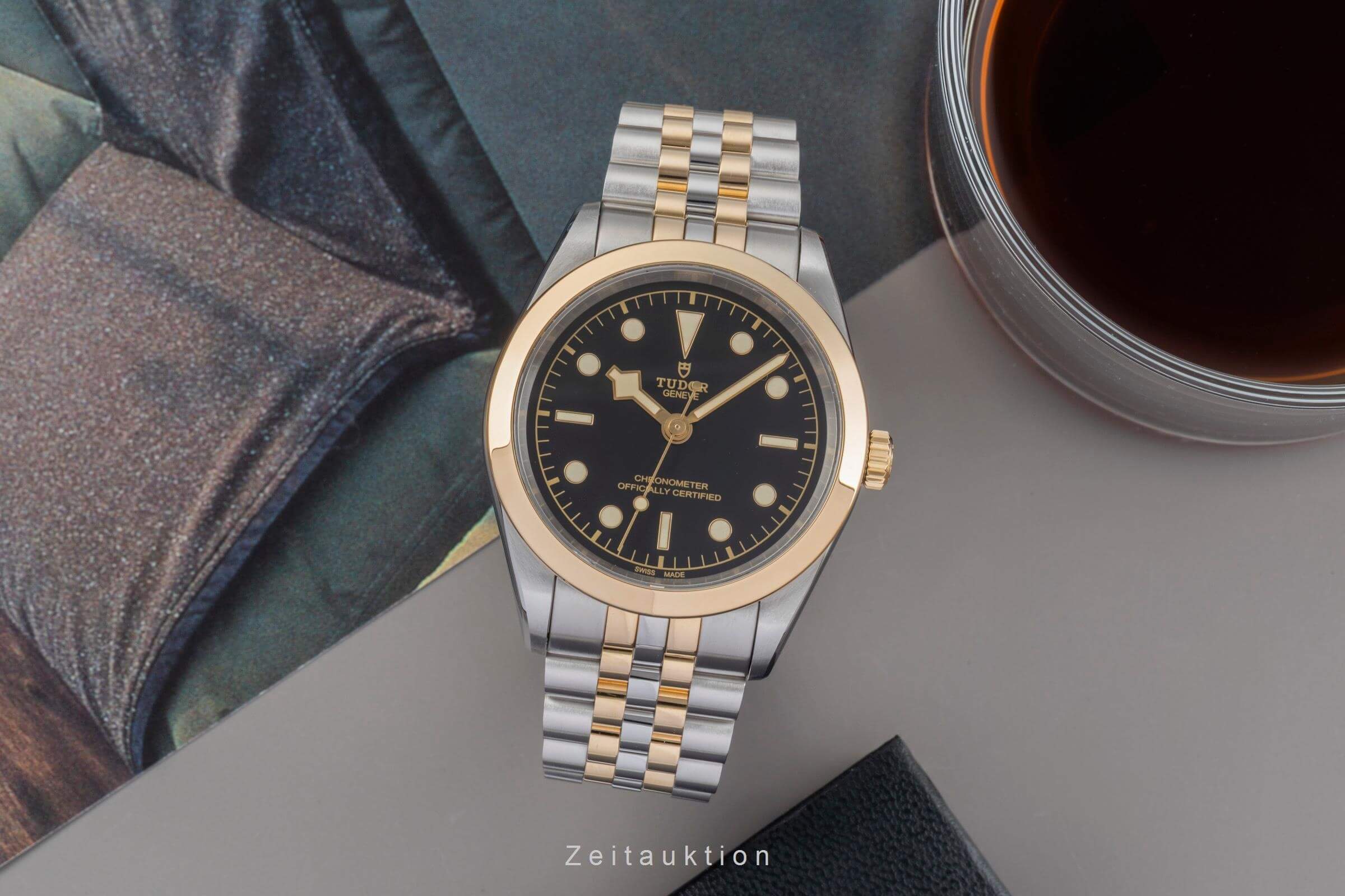 Tudor Black Bay 41 steel / gold automatic men's watch 79683-0001 LP: 5990EUR  [2501704]