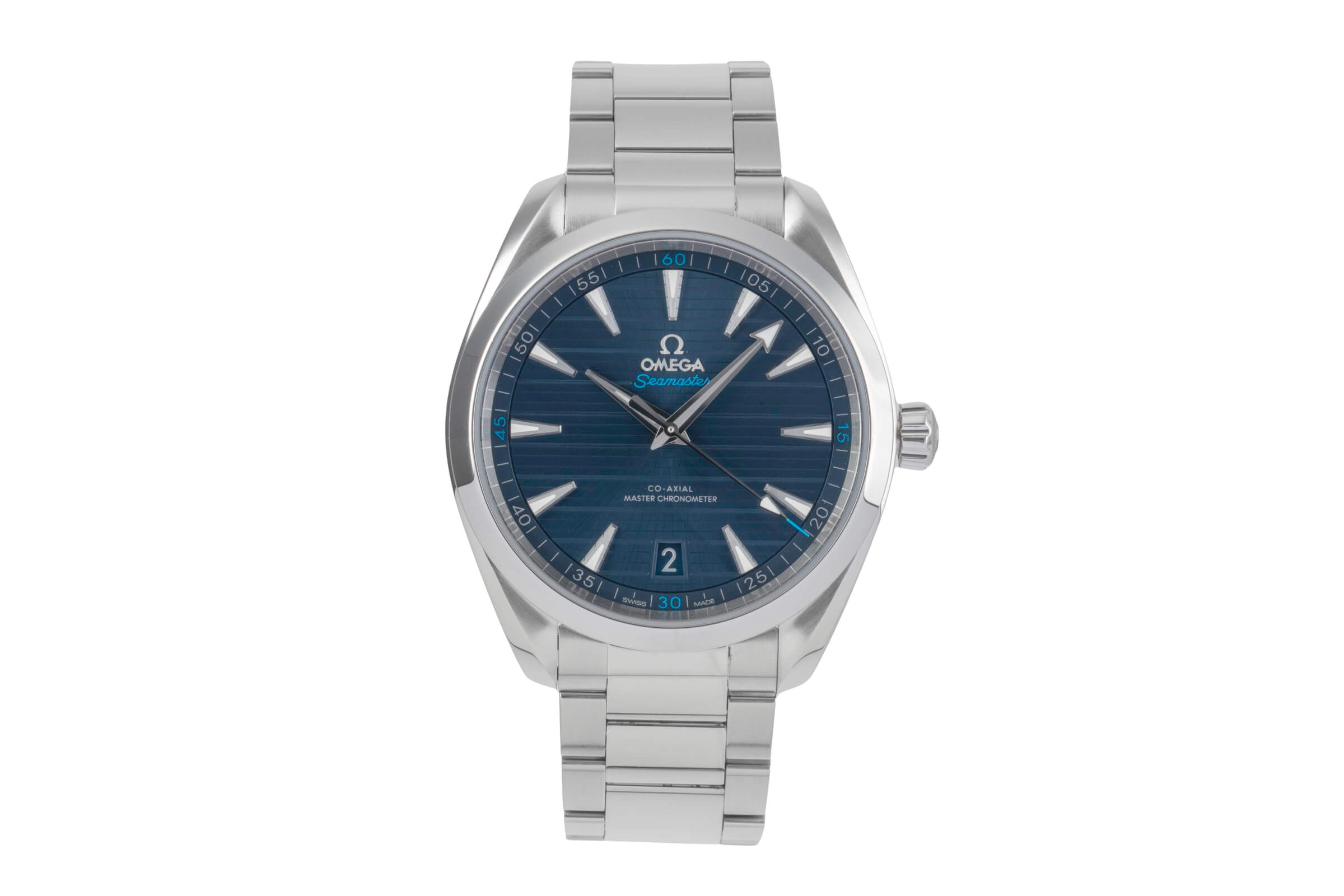 Omega Seamaster acciaio automatismo orologio da uomo 220.10.41.21.03.001 LP: 6000EUR  [2501711]