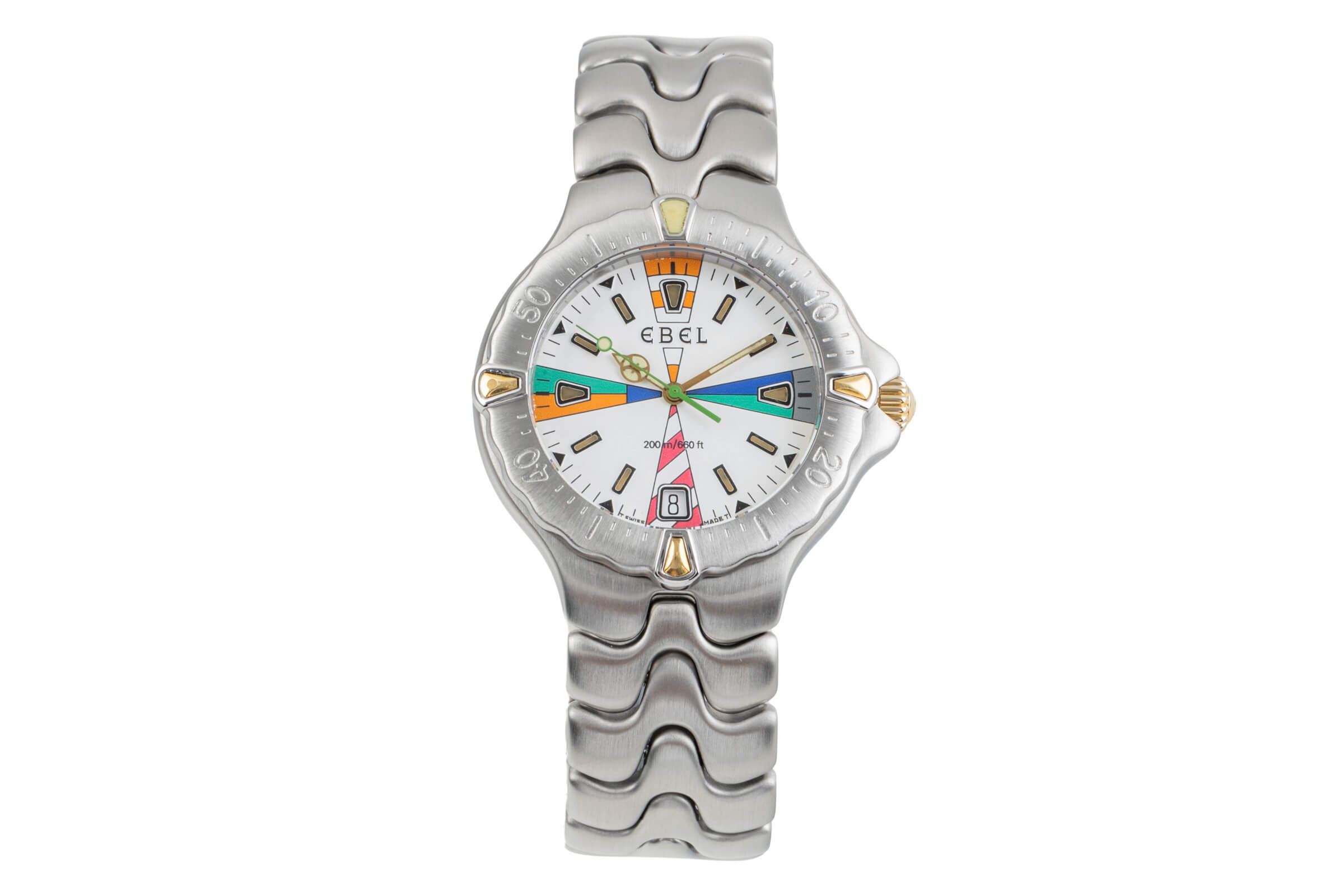 Ebel Sportwave steel / gold quartz men's watch 6187541  [2501713]