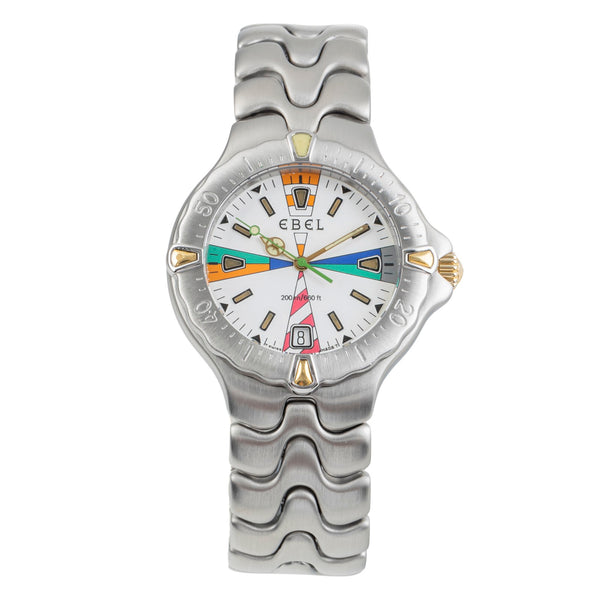 Ebel Sportwave steel / gold quartz men's watch 6187541  [2501713]