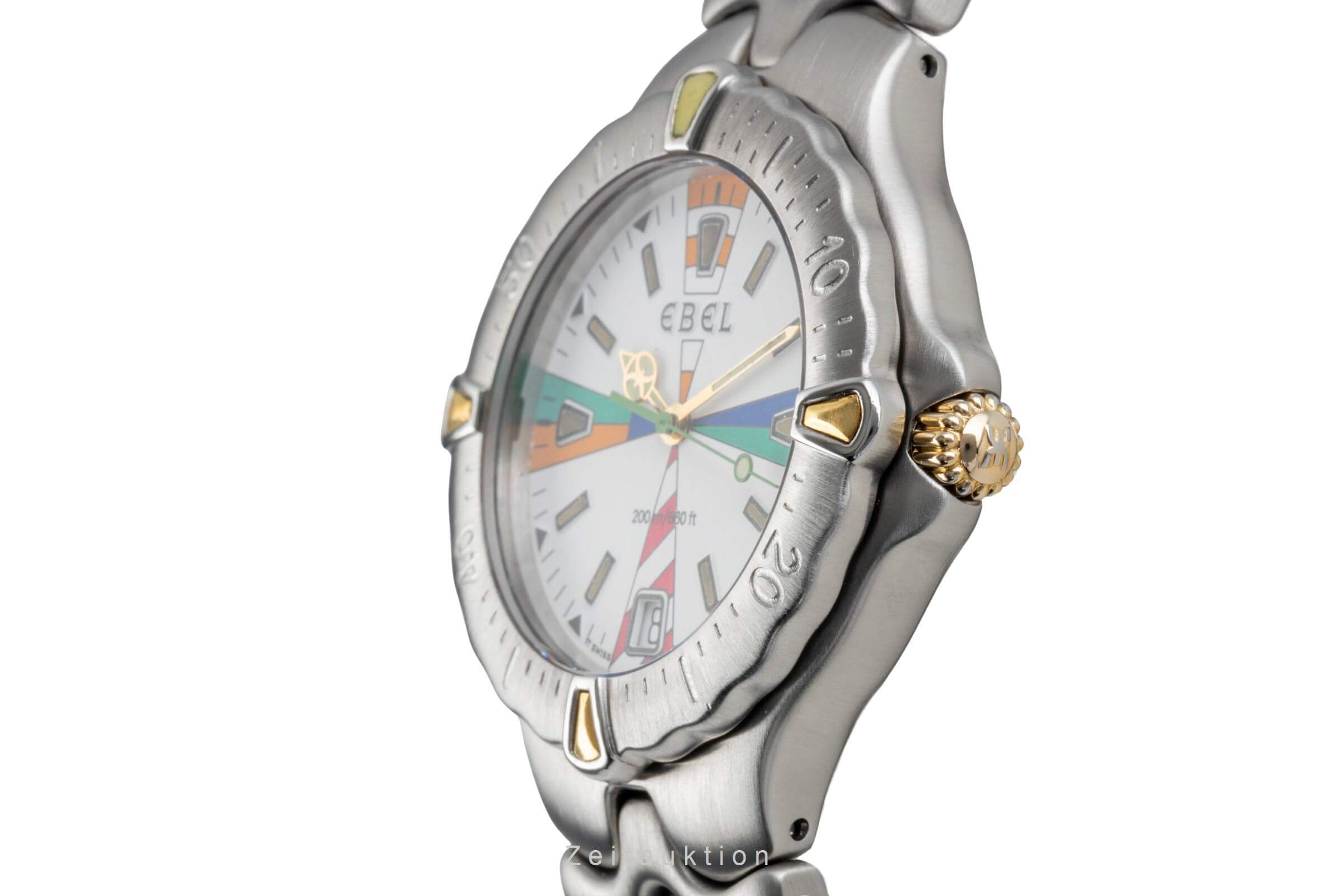 Ebel Sportwave steel / gold quartz men's watch 6187541  [2501713]