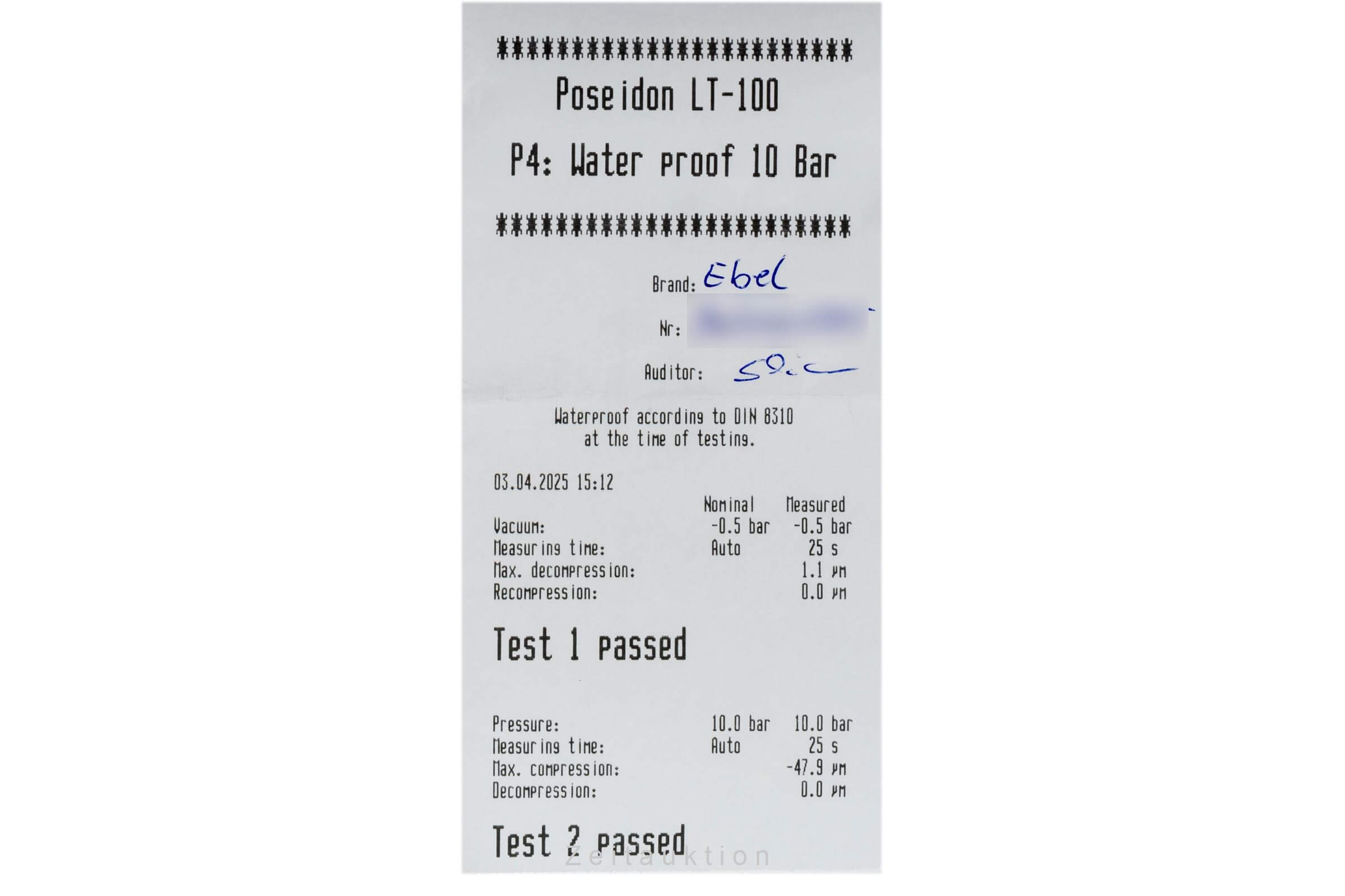 Ebel Sportwave steel / gold quartz men's watch 6187541  [2501713]