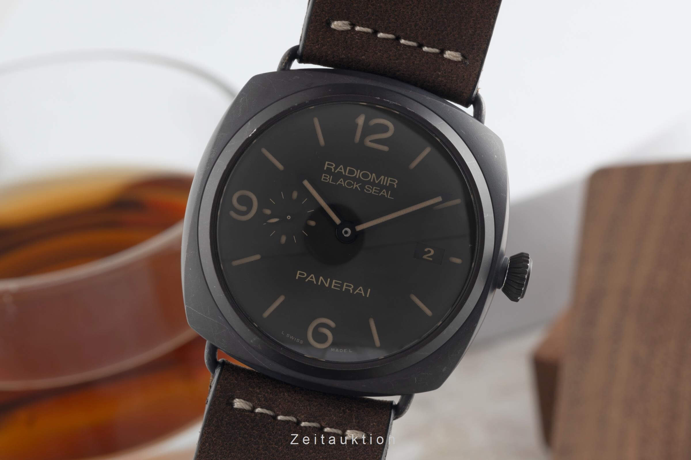 Panerai Radiomir Black Seal 3 Days Automatik Keramik Herrenuhr Ref. PAM00505  [2501716]