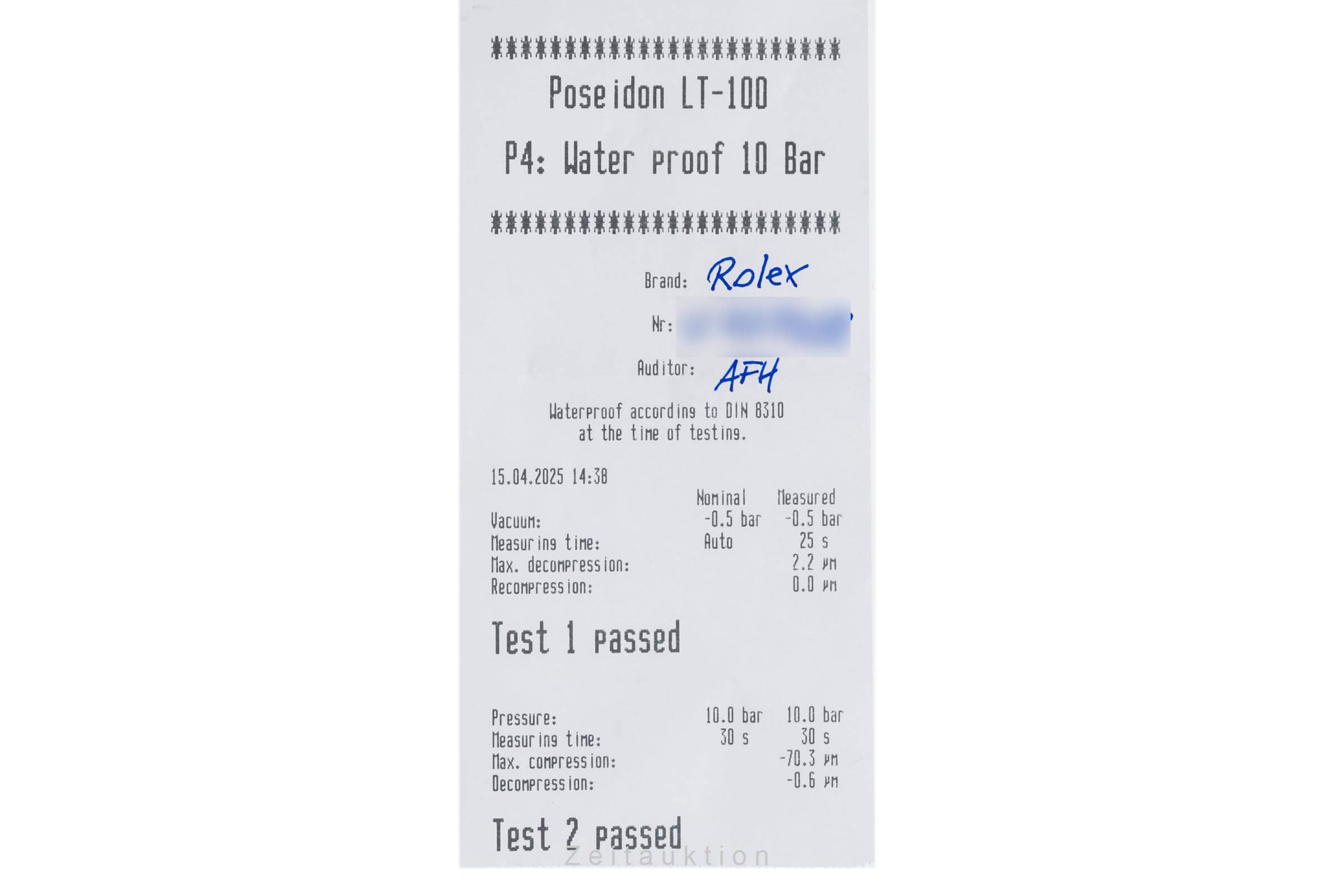 Rolex Air King Automatik Edelstahl Herrenuhr Oyster Perpetual Ref. 14010M  [2501719]