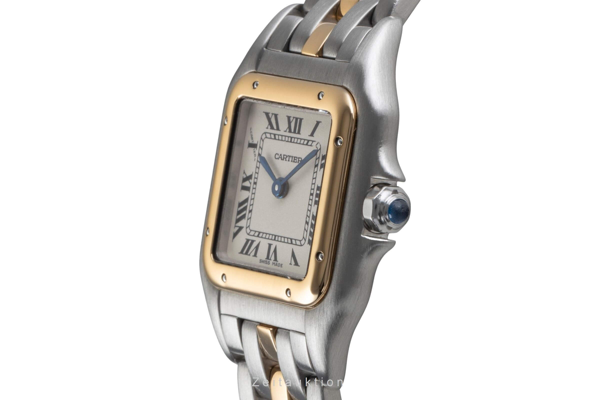 Cartier Panthere acero / oro cuarzo reloj para damas  66921 LP: 8950EUR  [2501721]