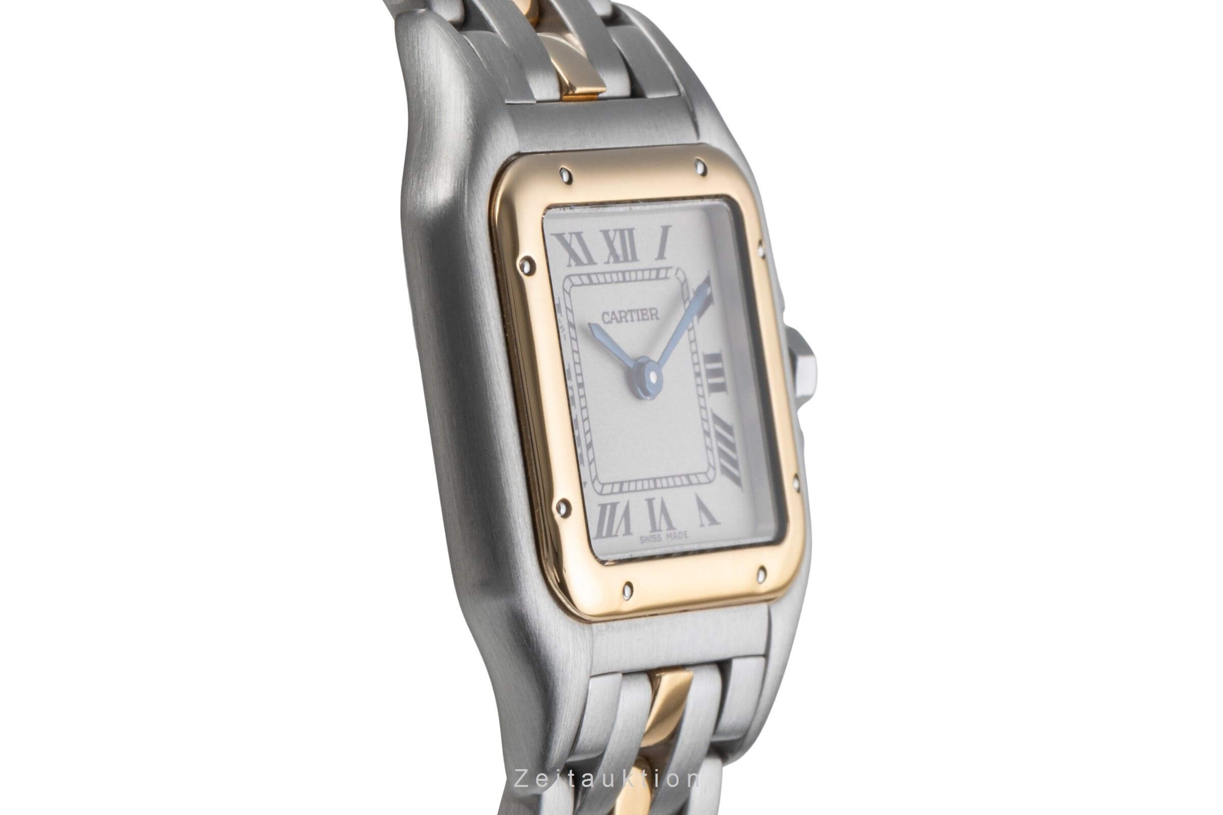 Cartier Panthere acero / oro cuarzo reloj para damas  66921 LP: 8950EUR  [2501721]