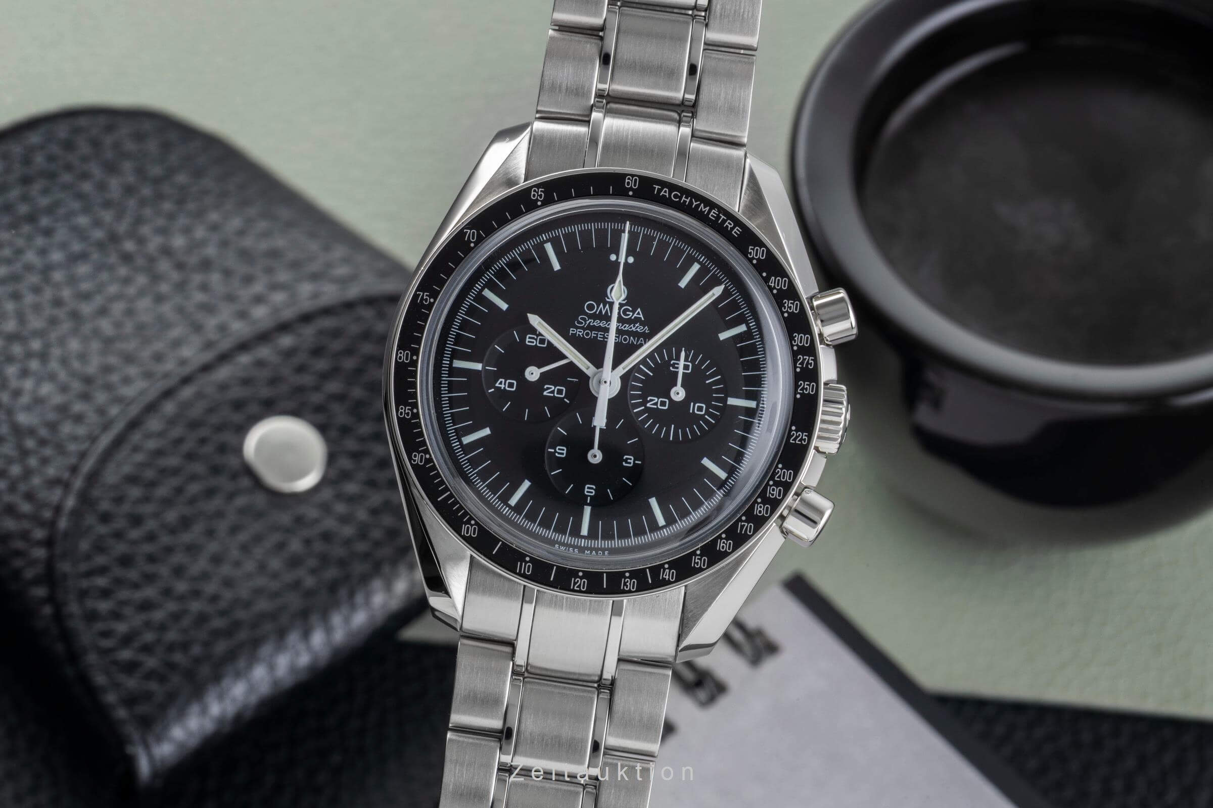 Omega Speedmaster Moonwatch cronógrafo acero cuerda manual reloj para caballeros 311.30.42.30.01.005 LP: 7600EUR  [2501722]