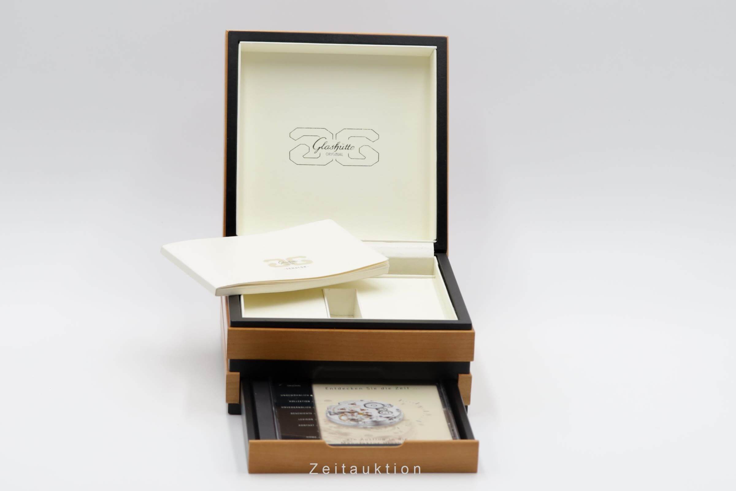 Glashütte Navigator acero automático reloj para caballeros 39-42-07-02-04  [2501730]