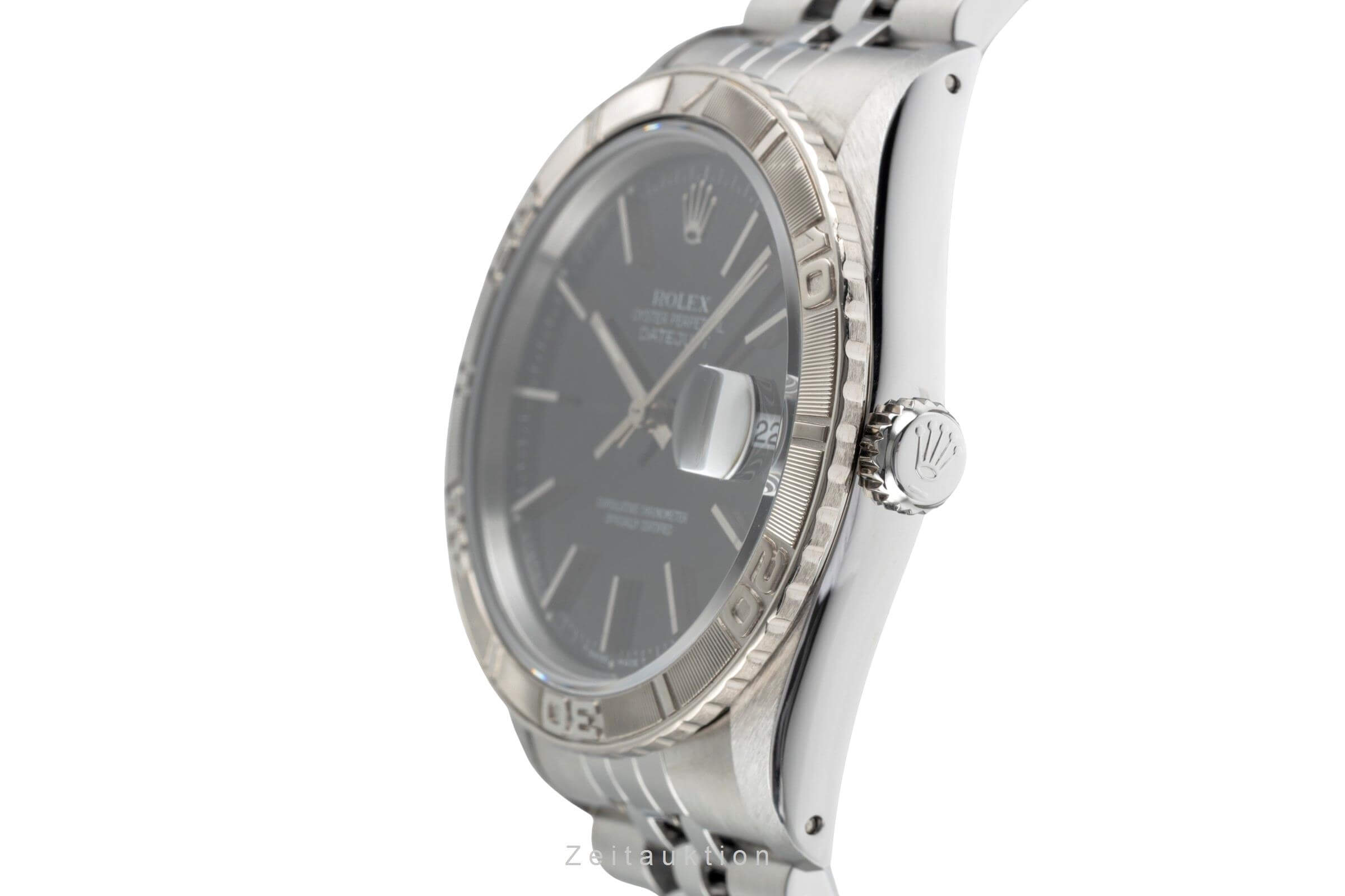 Rolex Datejust Turn-O-Graph acciaio / oro bianco automatismo orologio da uomo 16264  [2501731]