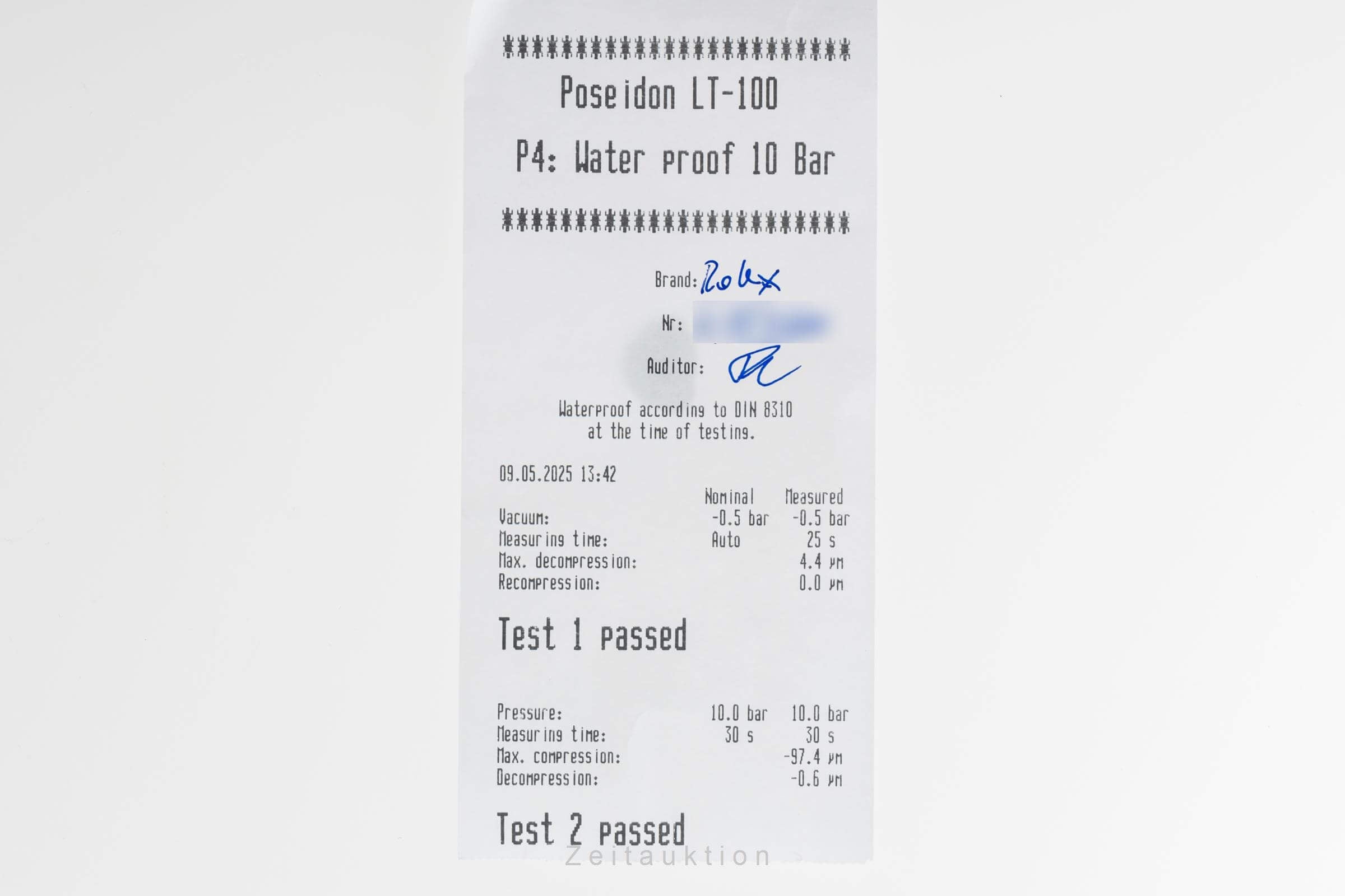 Rolex Datejust Turn-O-Graph acciaio / oro bianco automatismo orologio da uomo 16264  [2501731]