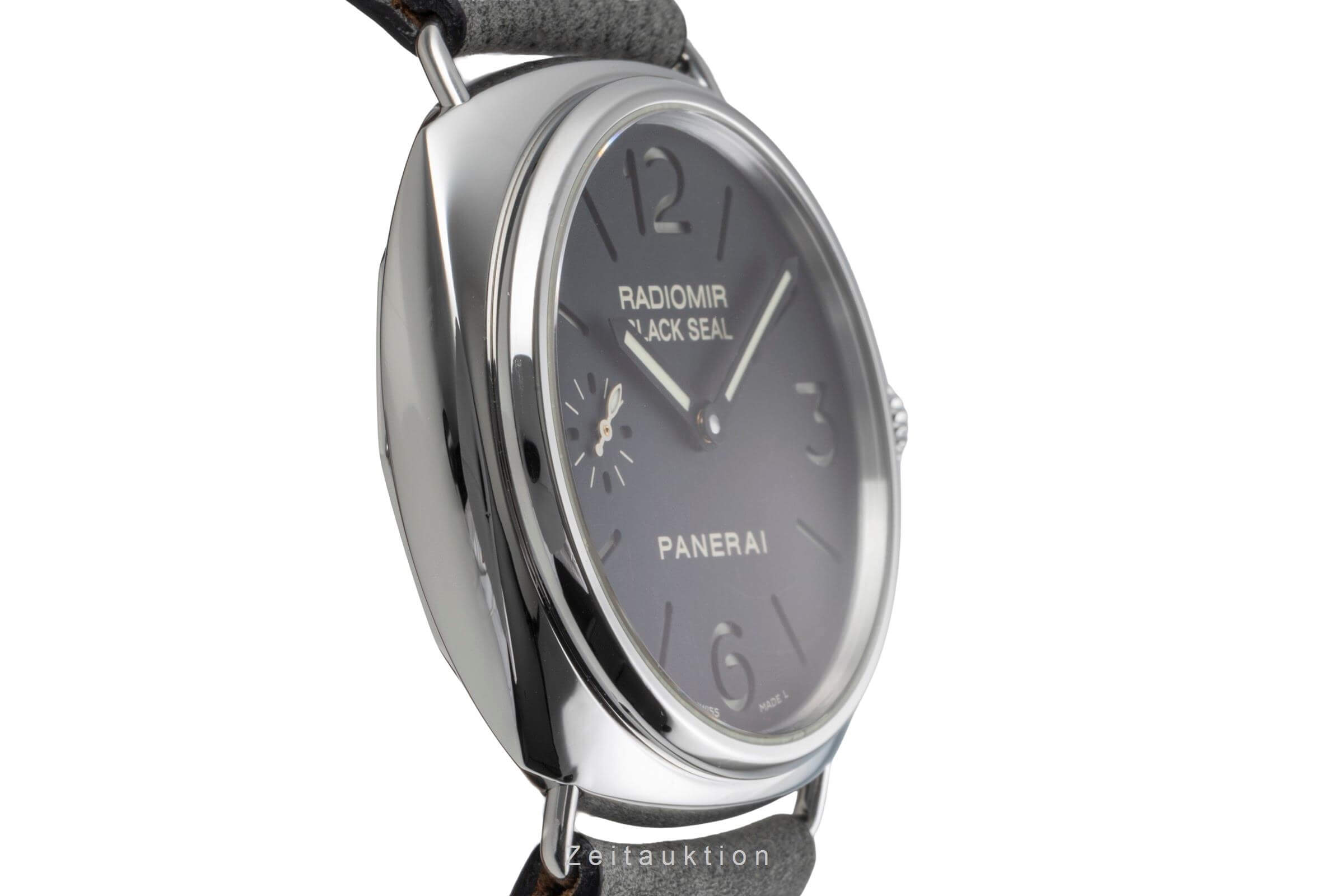 Panerai Black Seal acciaio carica manuale orologio da uomo PAM00183  [2501738]