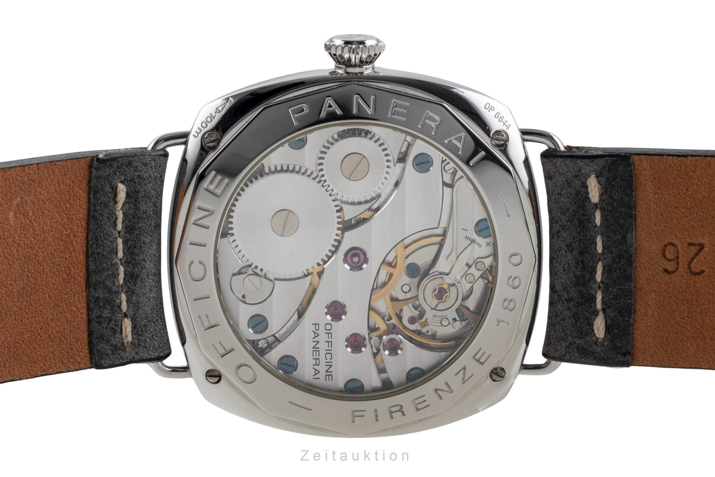 Panerai Black Seal acciaio carica manuale orologio da uomo PAM00183  [2501738]