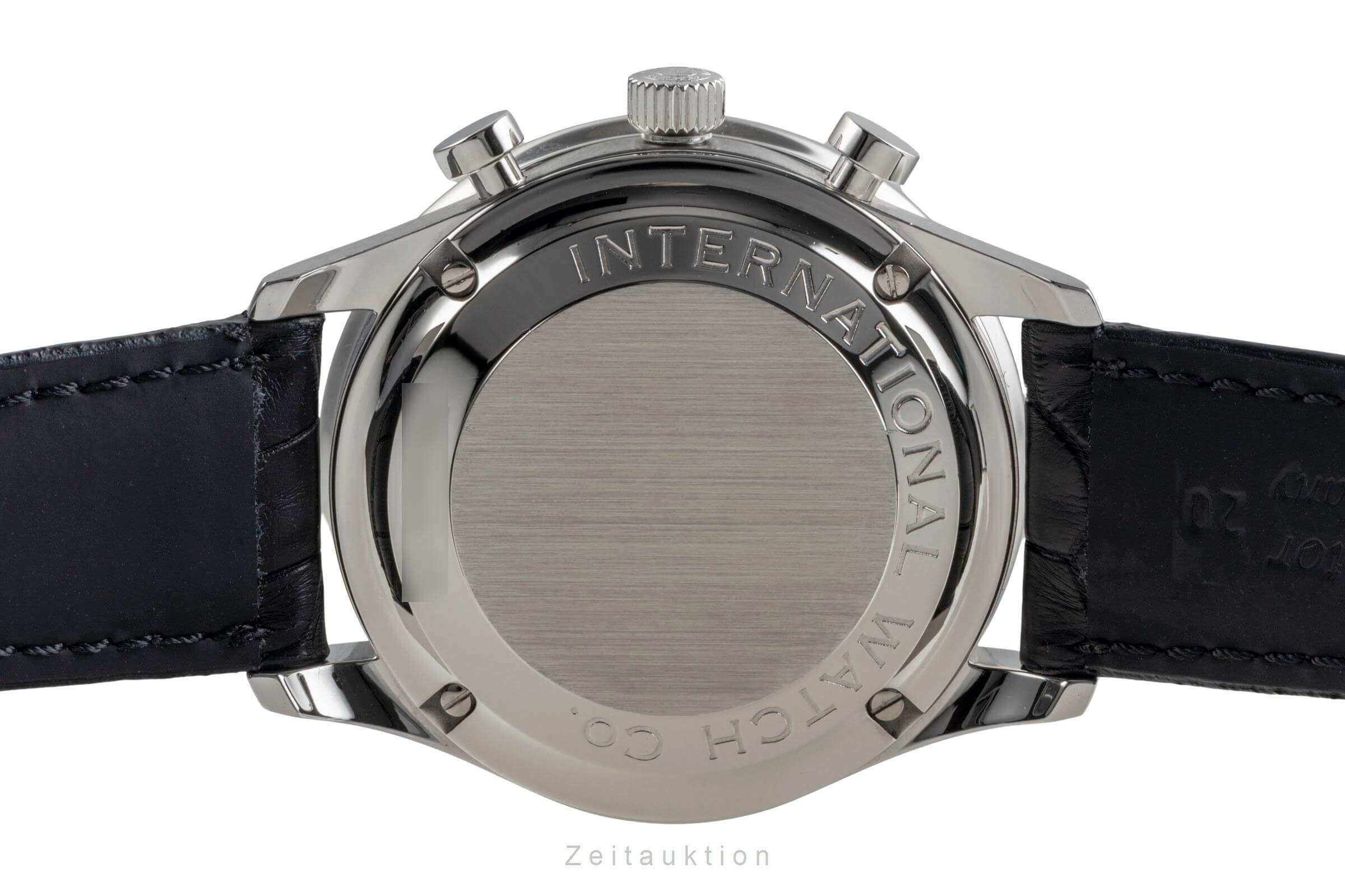 IWC Portugieser chronograph steel automatic men's watch IW371417 LP: 9100EUR  [2501739]