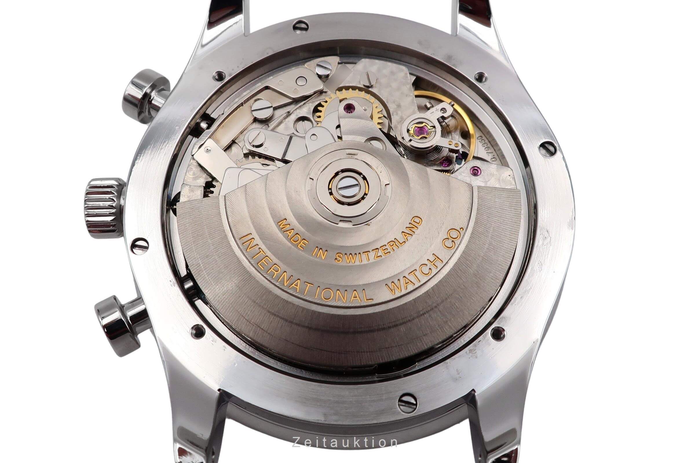 IWC Portugieser chronograph steel automatic men's watch IW371417 LP: 9100EUR  [2501739]