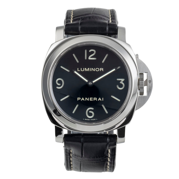Panerai Luminor Base Handaufzug Edelstahl Herrenuhr Ref. PAM00112 VP: 5700 € [2501740]