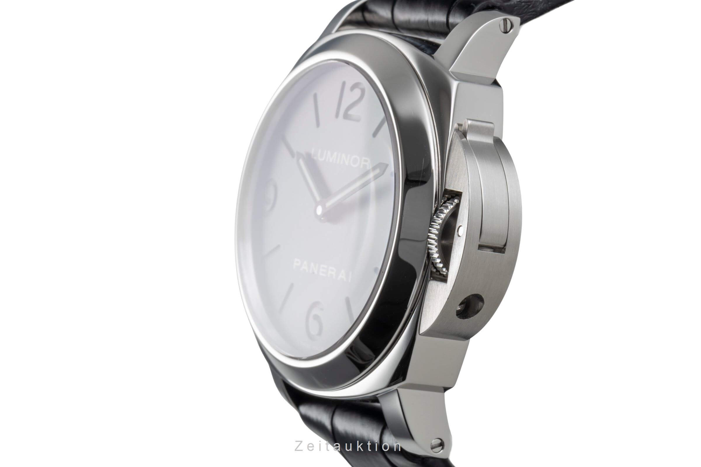 Panerai Luminor Base Handaufzug Edelstahl Herrenuhr Ref. PAM00112 VP: 5700 € [2501740]