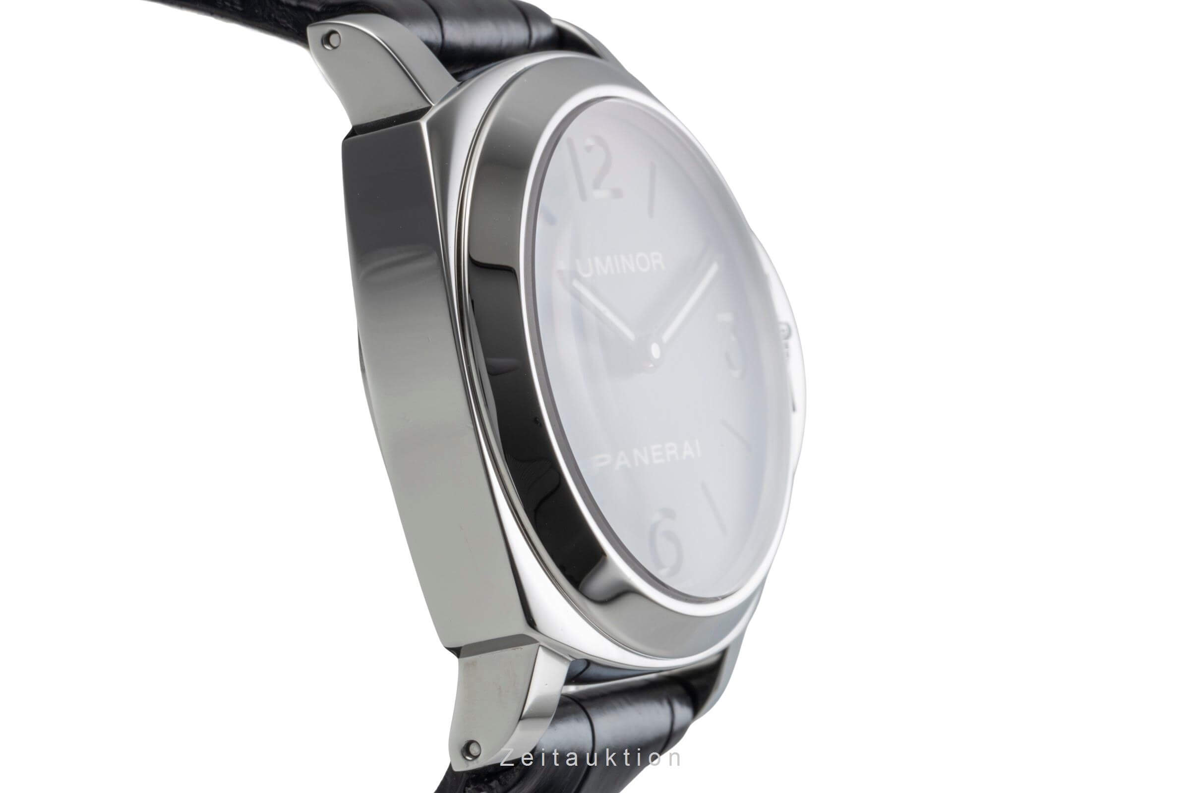 Panerai Luminor Base Handaufzug Edelstahl Herrenuhr Ref. PAM00112 VP: 5700 € [2501740]