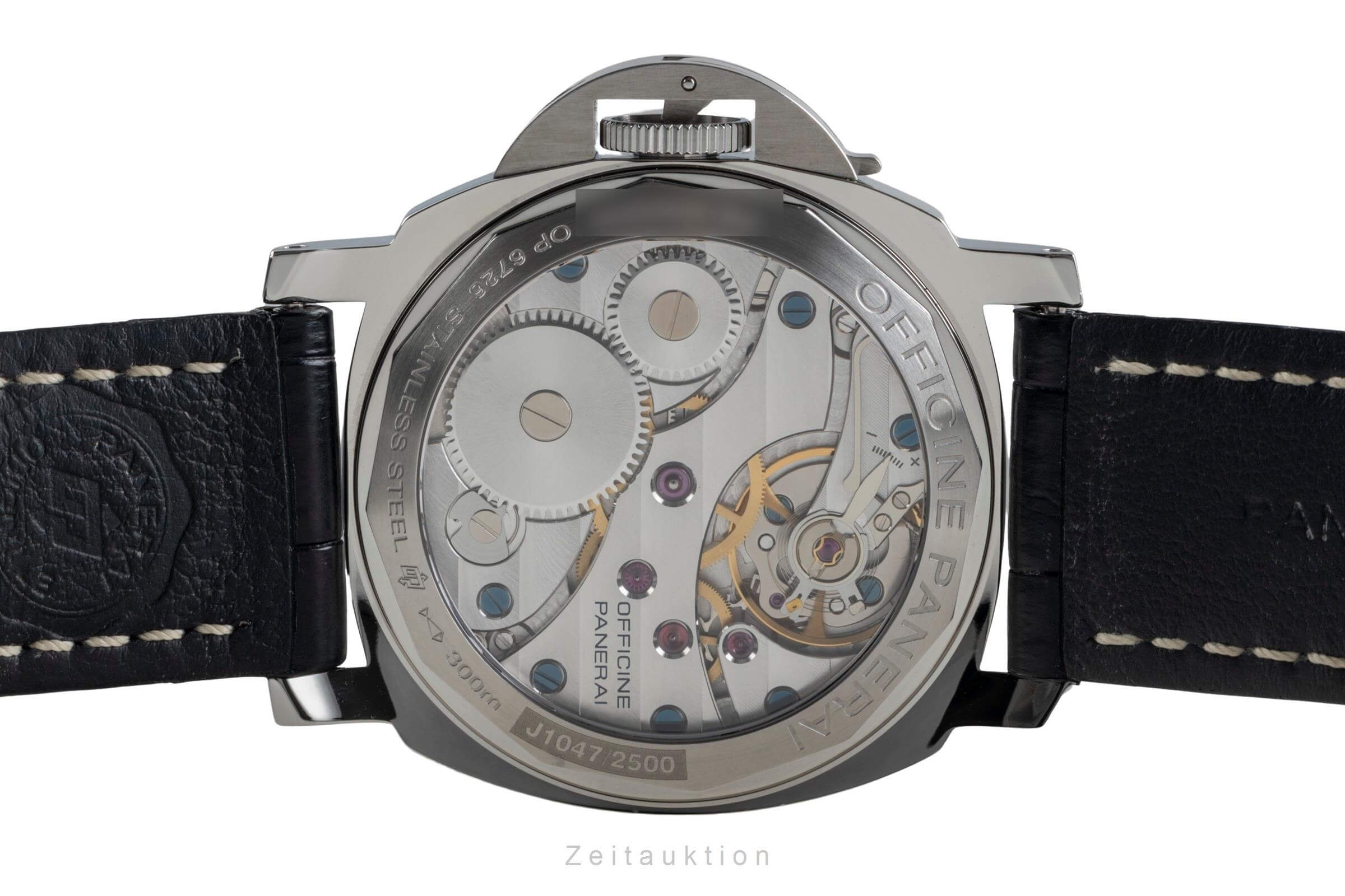 Panerai Luminor Base Handaufzug Edelstahl Herrenuhr Ref. PAM00112 VP: 5700 € [2501740]