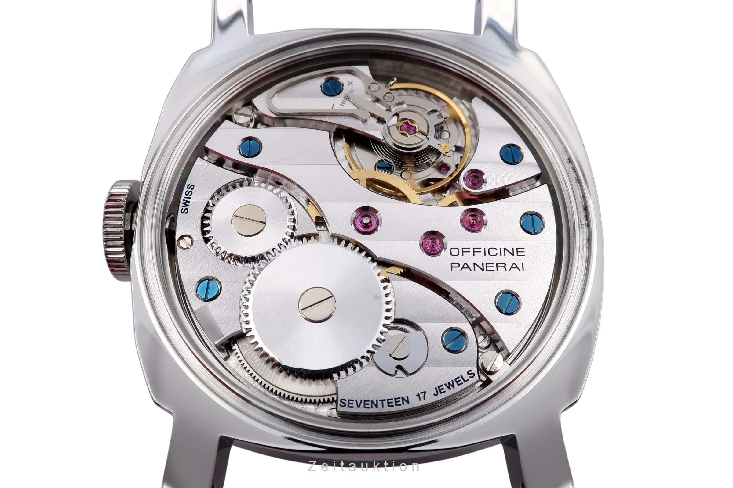 Panerai Luminor Base Handaufzug Edelstahl Herrenuhr Ref. PAM00112 VP: 5700 € [2501740]