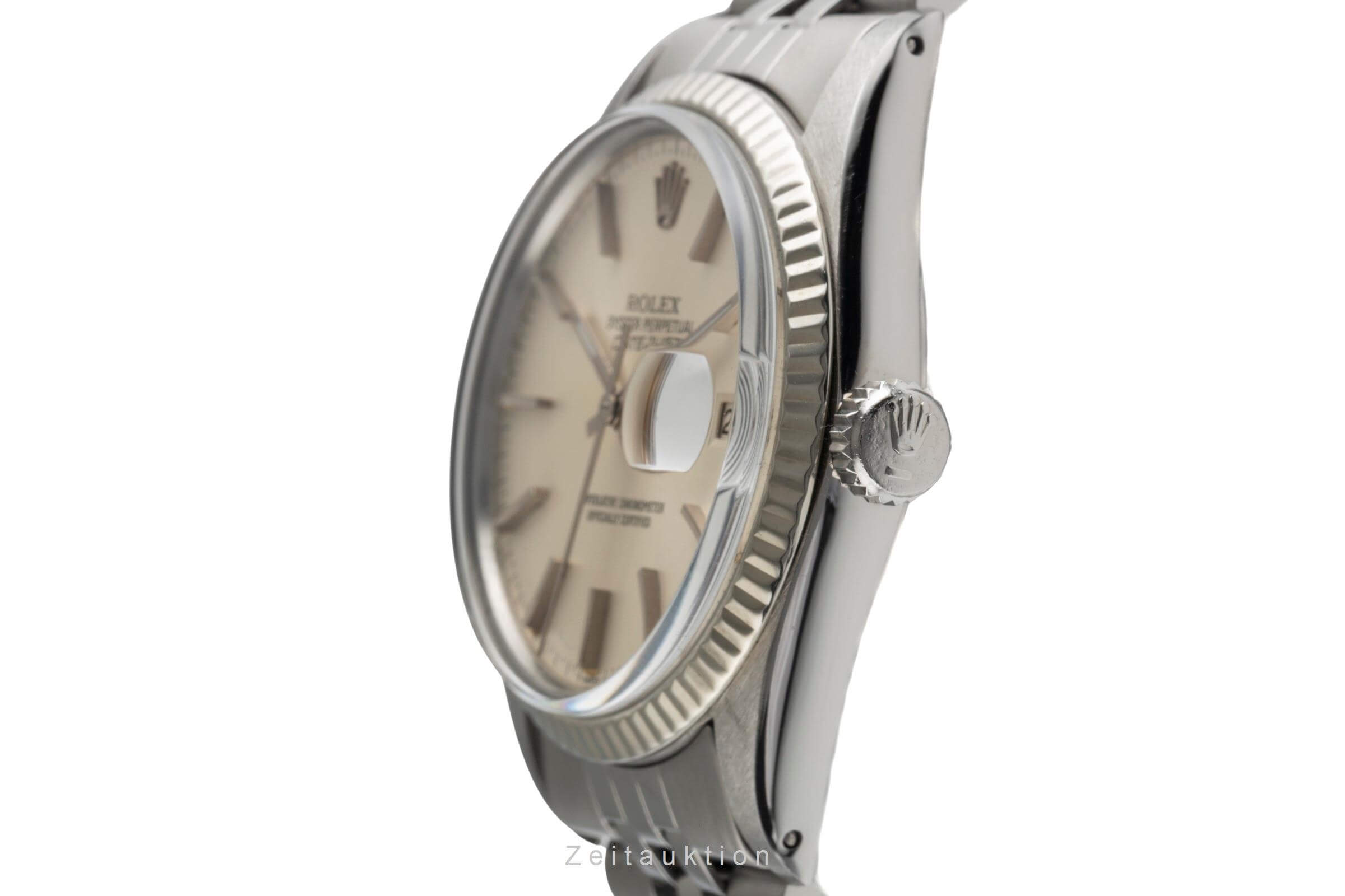 Rolex Datejust acero / oro blanco automático reloj para caballeros 16014  [2501741]