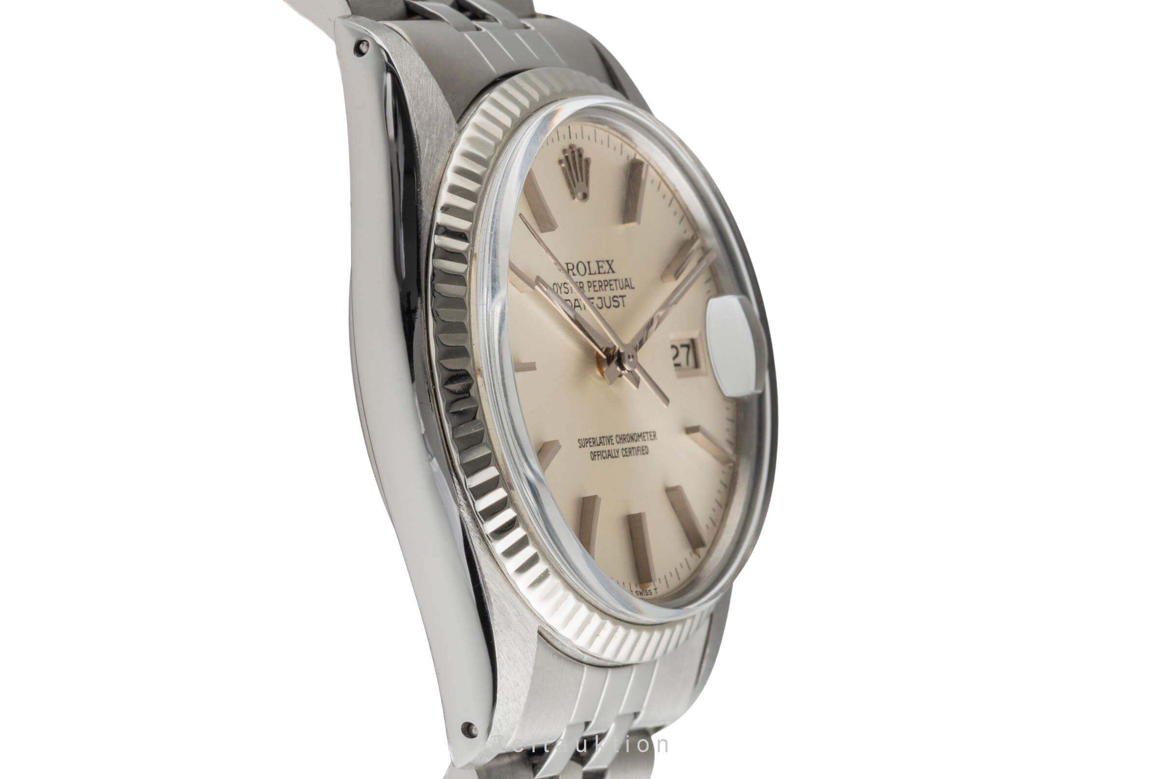 Rolex Datejust acero / oro blanco automático reloj para caballeros 16014  [2501741]