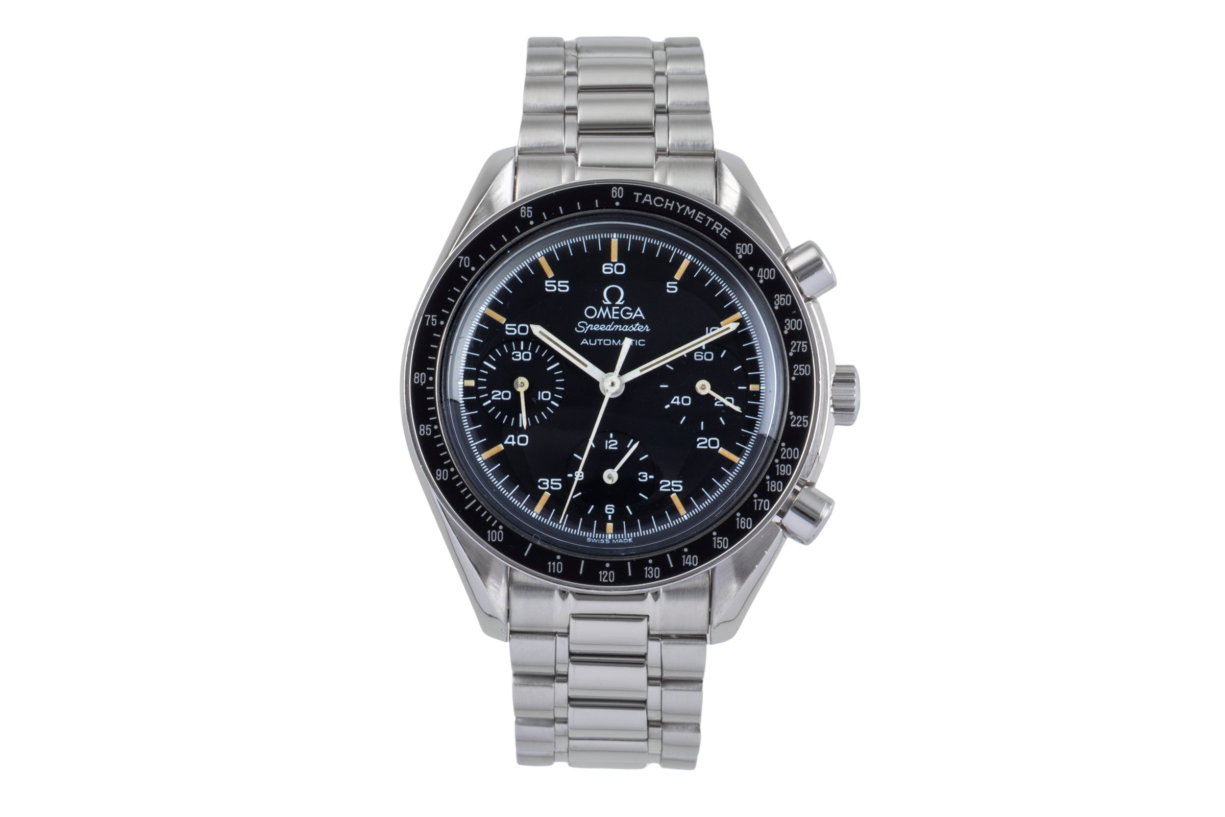 Omega Speedmaster chronograph steel automatic men's watch 3510.50.00 LP: 7600EUR  [2501744]