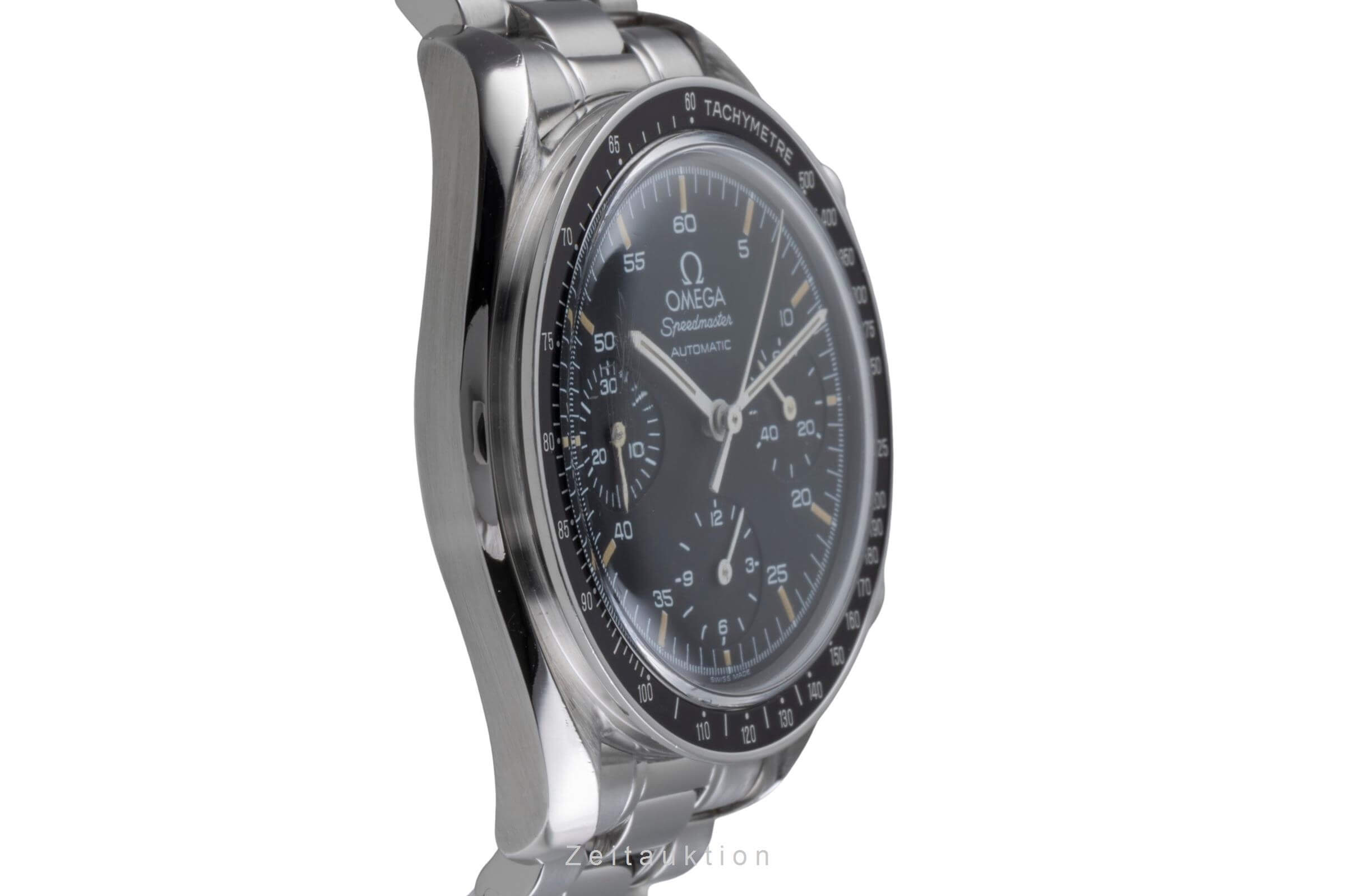 Omega Speedmaster chronograph steel automatic Kal. 1141 Ref
