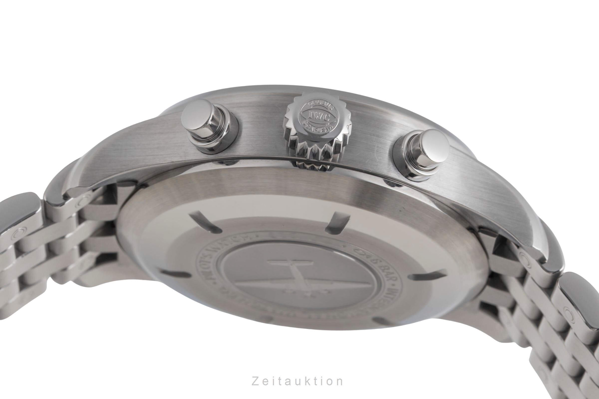 IWC Fliegerchronograph cronografo acciaio automatismo orologio da uomo IW377710 LP: 9000EUR  [2501745]