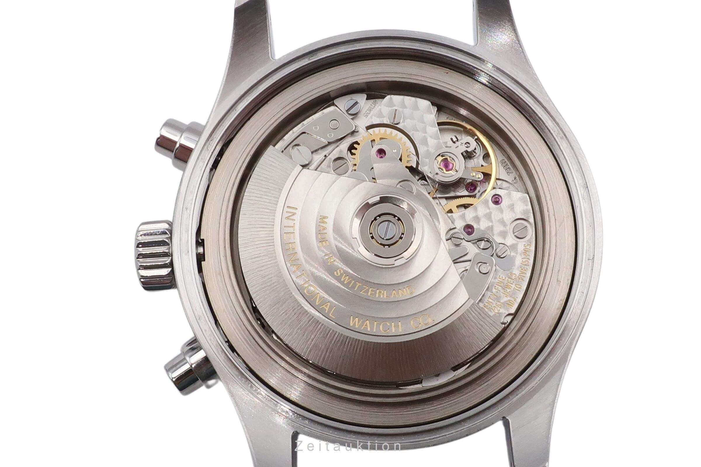 IWC Fliegerchronograph cronografo acciaio automatismo orologio da uomo IW377710 LP: 9000EUR  [2501745]