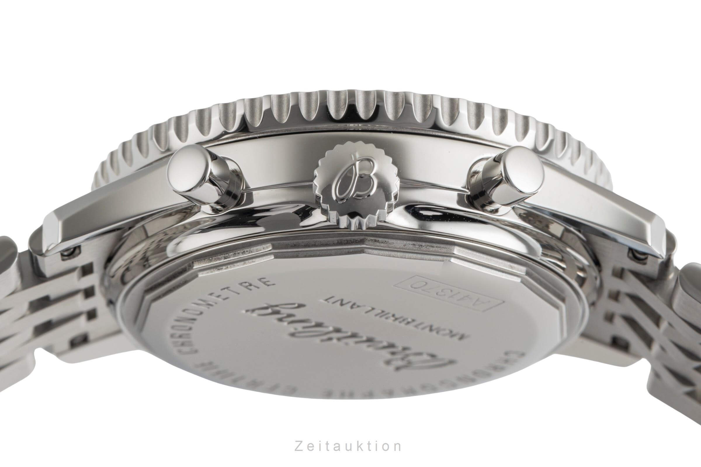 Breitling Montbrillant chronographe acier automatique montre pour hommes A4137012/G789 LP: 9300EUR  [2501747]