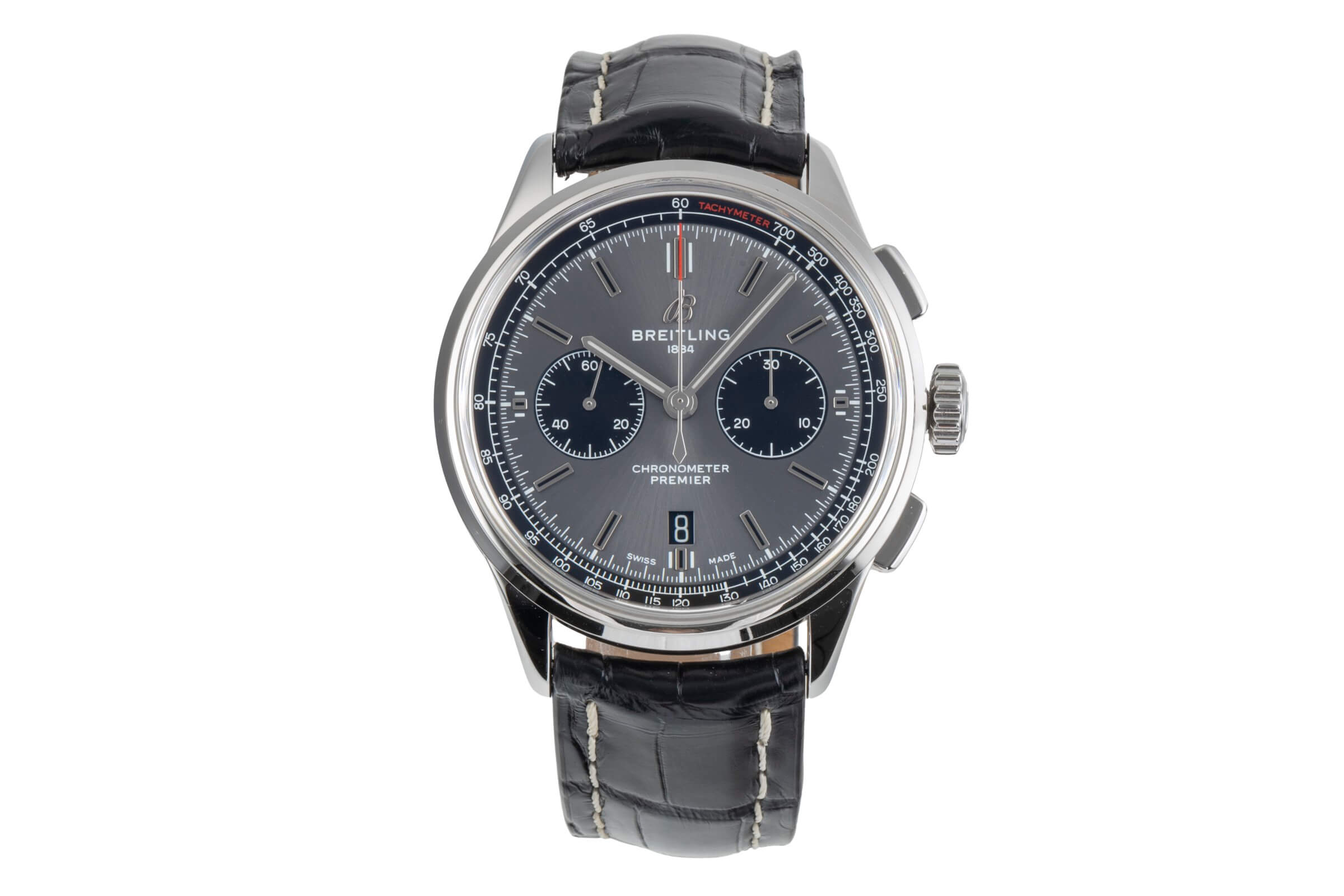 Breitling Premier cronografo acciaio automatismo orologio da uomo AB0118  [2501748]