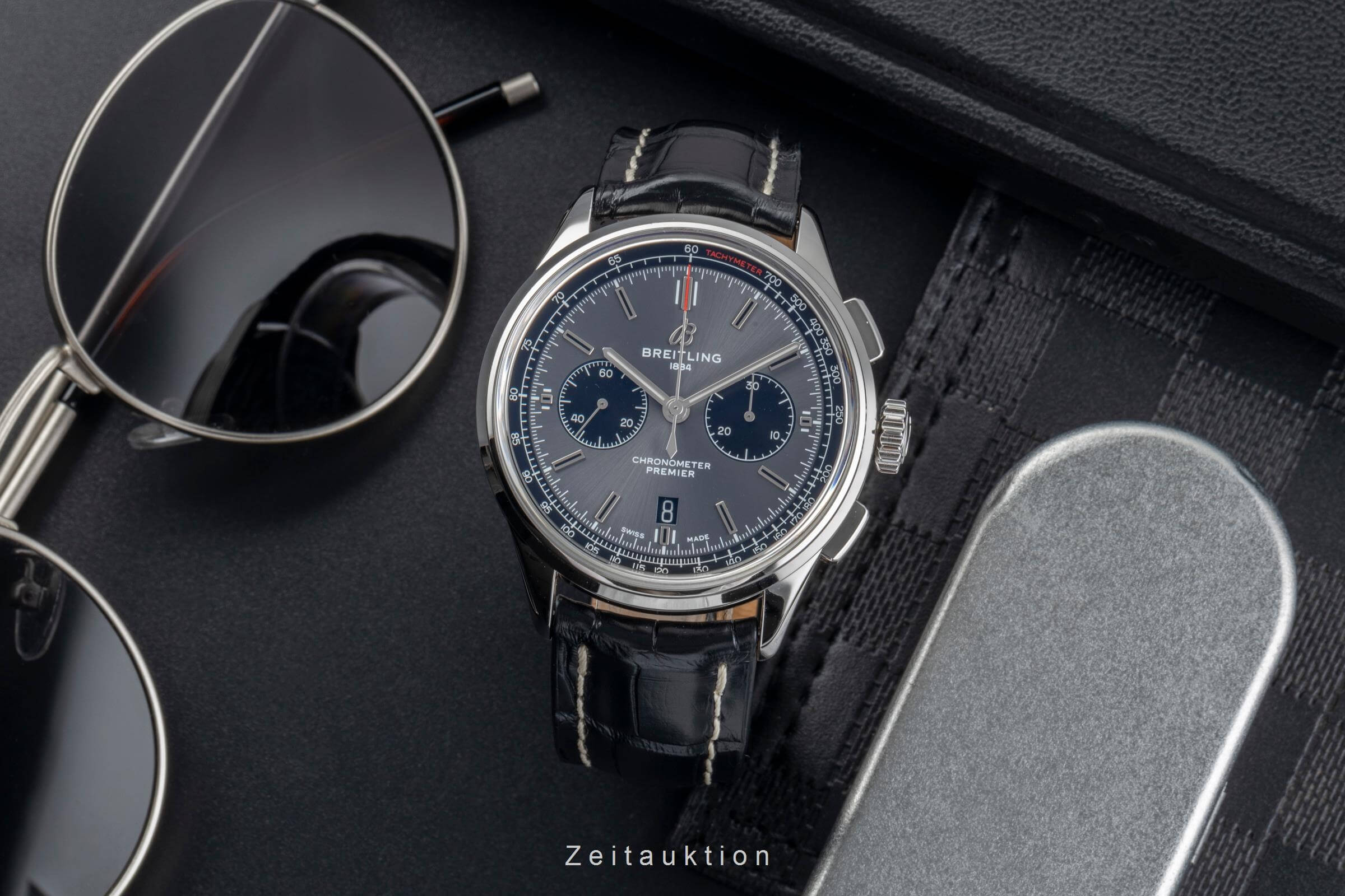 Breitling Premier cronografo acciaio automatismo orologio da uomo AB0118  [2501748]