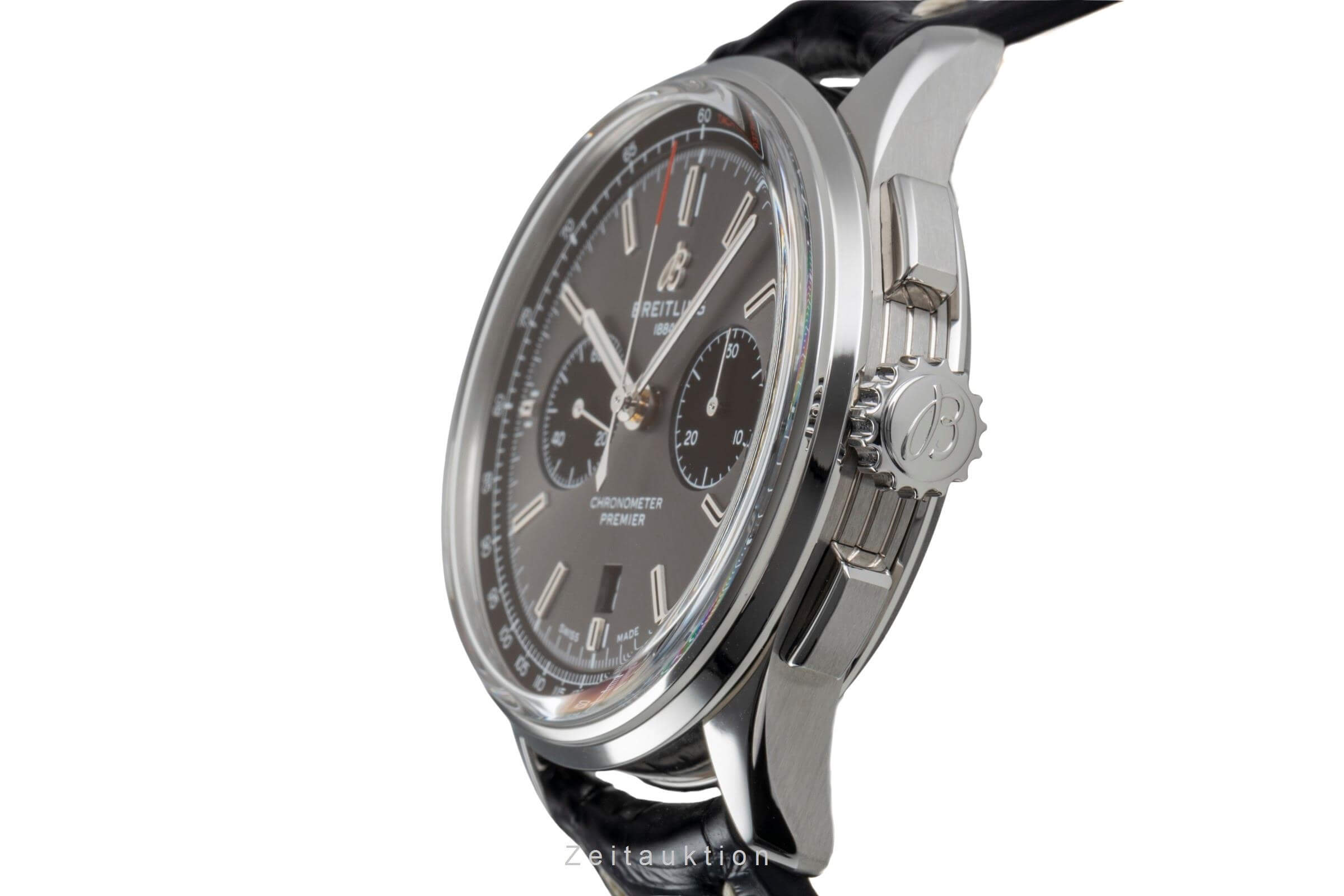 Breitling Premier cronografo acciaio automatismo orologio da uomo AB0118  [2501748]