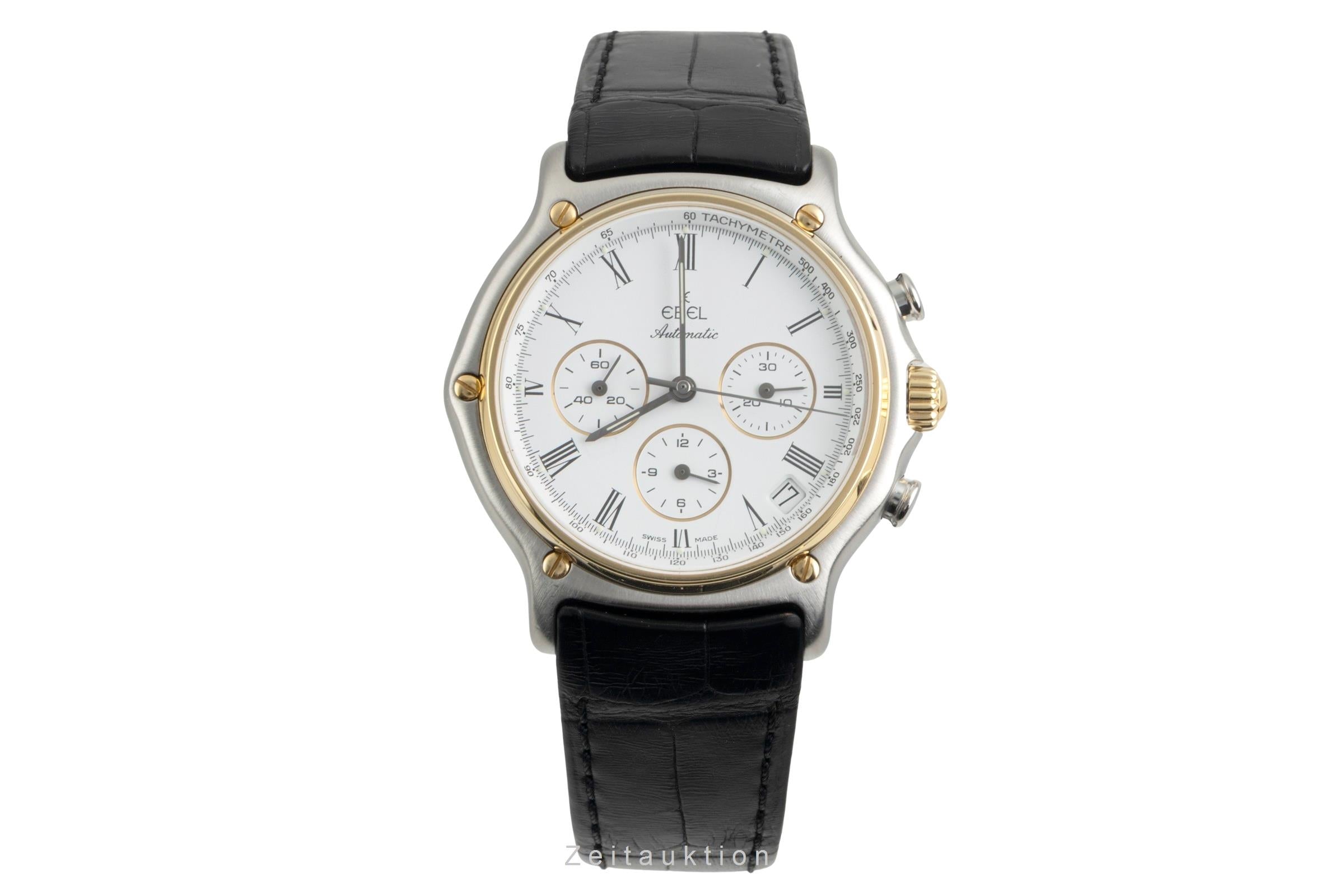 Ebel 1911 chronograph steel / gold automatic men's watch 1134901  [2501752]